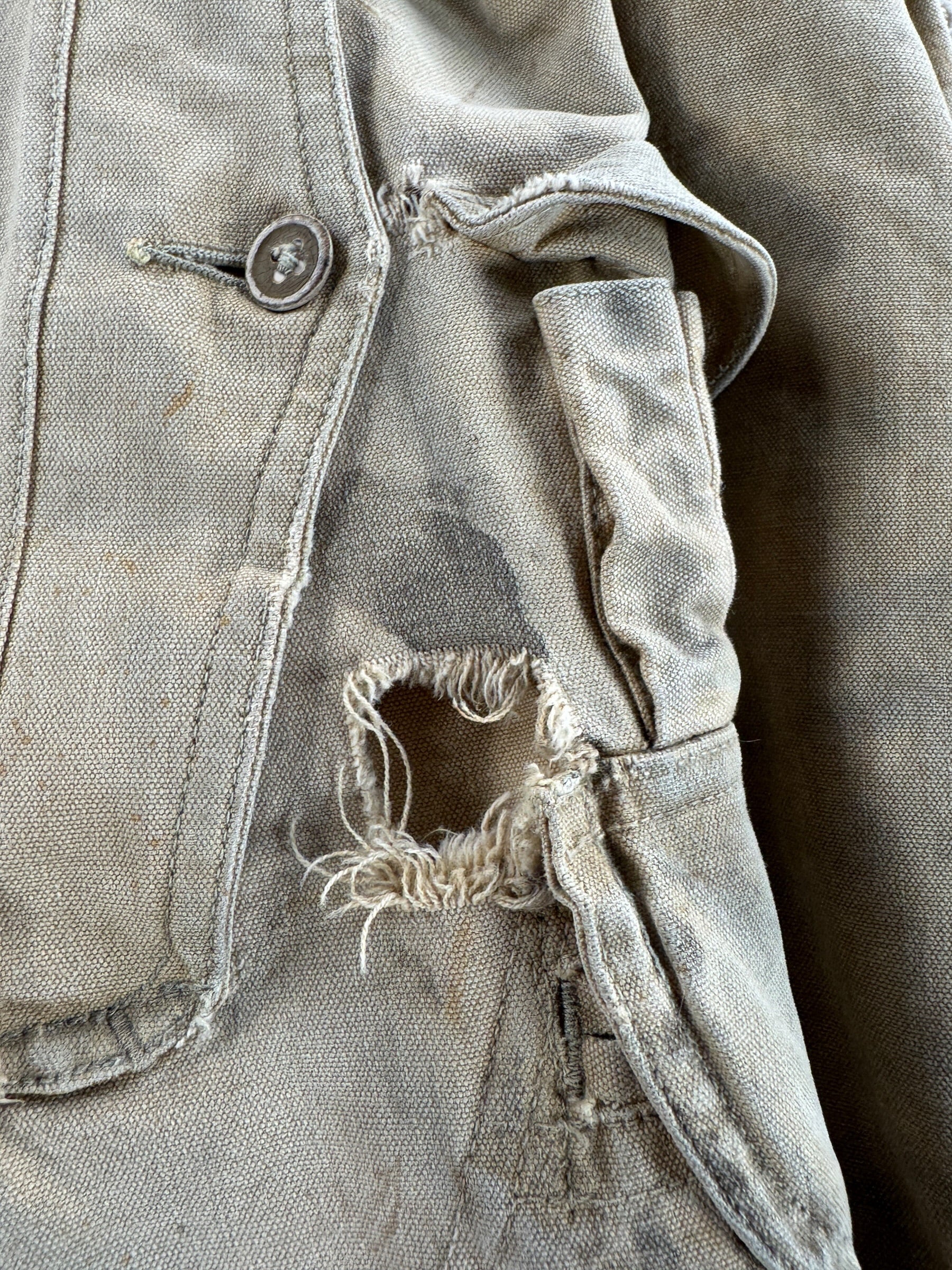 Hole on Vintage Hunting Jacket SZ L