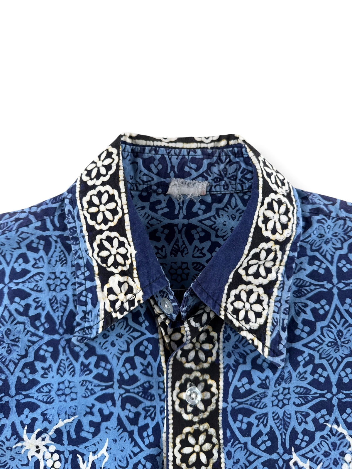 Collar on Vintage Aloha Shirt SZ XS