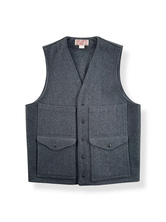 Front of Filson Mackinaw Wool Vest SZ M