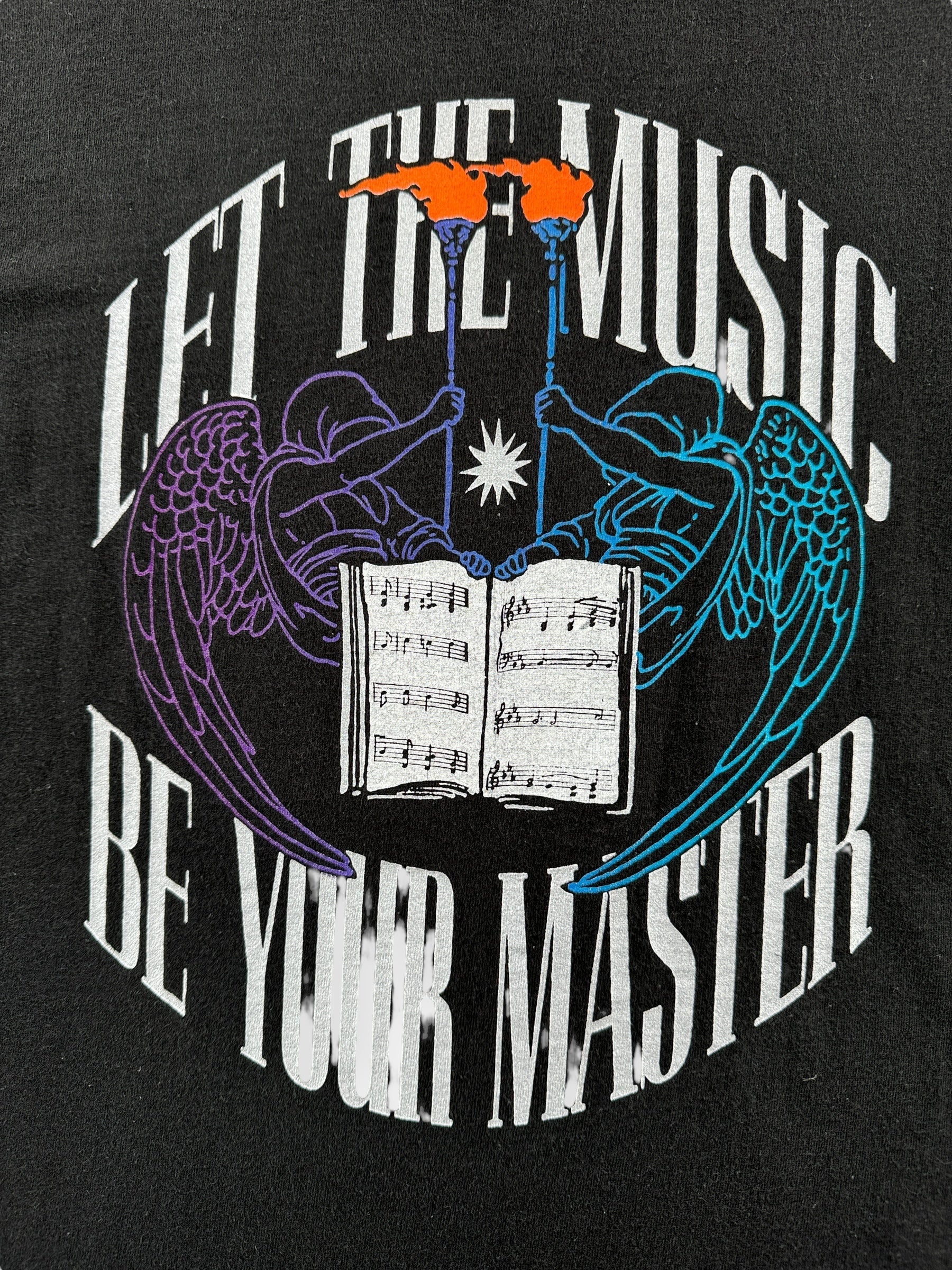 Back Graphic of Vintage 1992 Led Zeppelin Single Stitch Tee SZ L