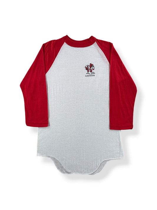 Front of Vintage Louisville Cardinals Baseball Tee SZ M (Fits S)