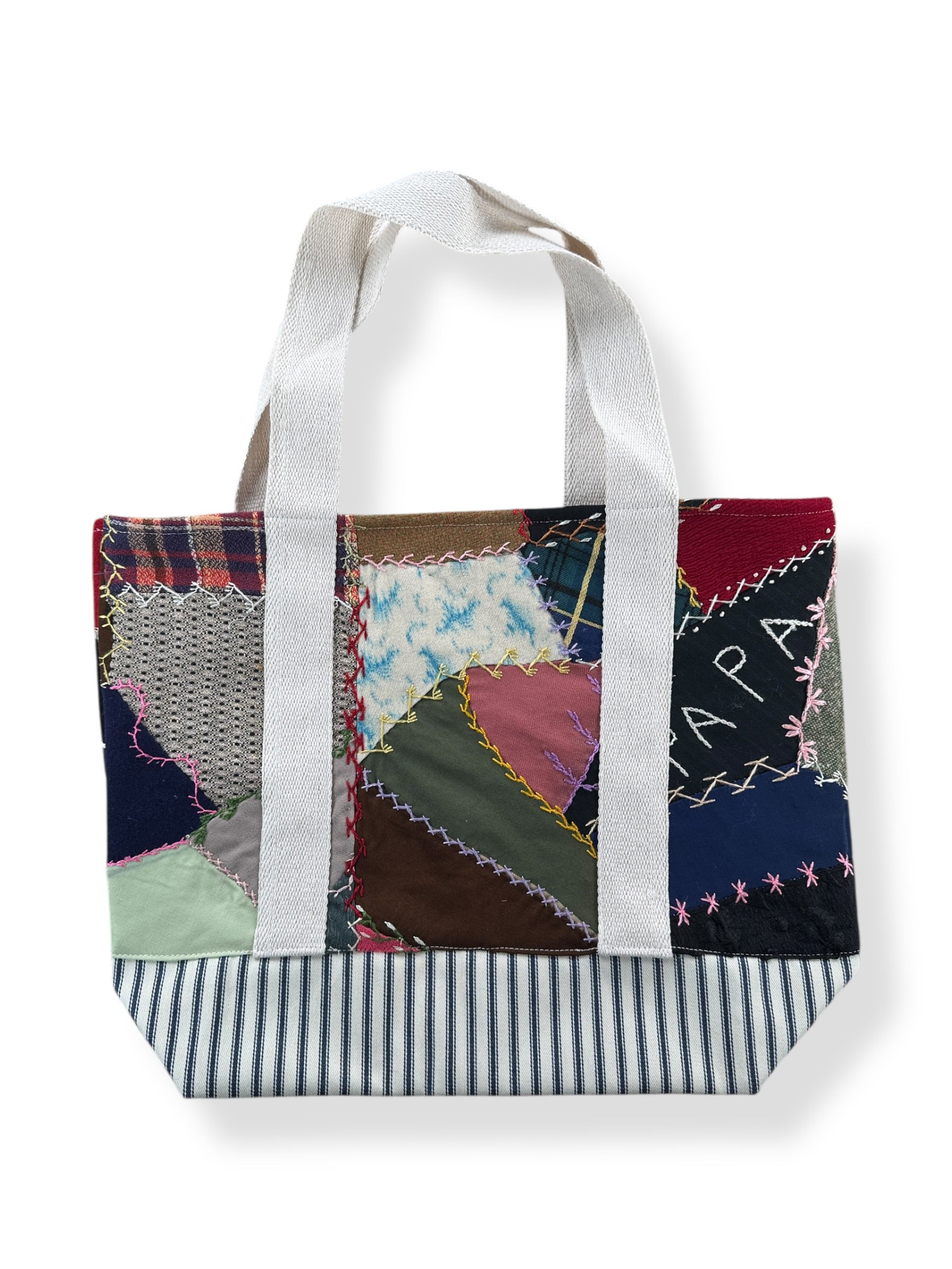 Other Side of Archive Craft X Barn Owl Vintage Quilt Tote Bag