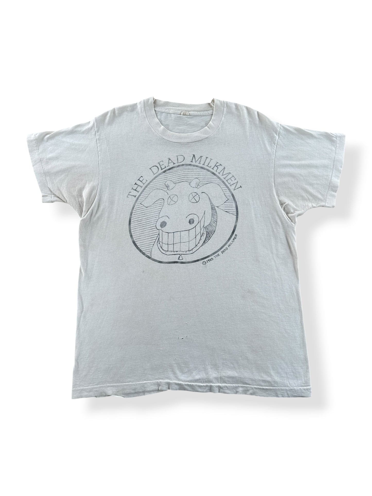 Front of Vintage Dead Milkmen Metaphysical Graffiti Tee SZ L