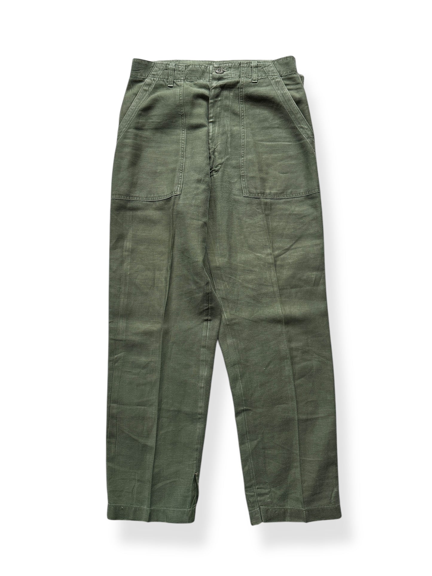 Front of OG 107 Trousers Zip Fly W30