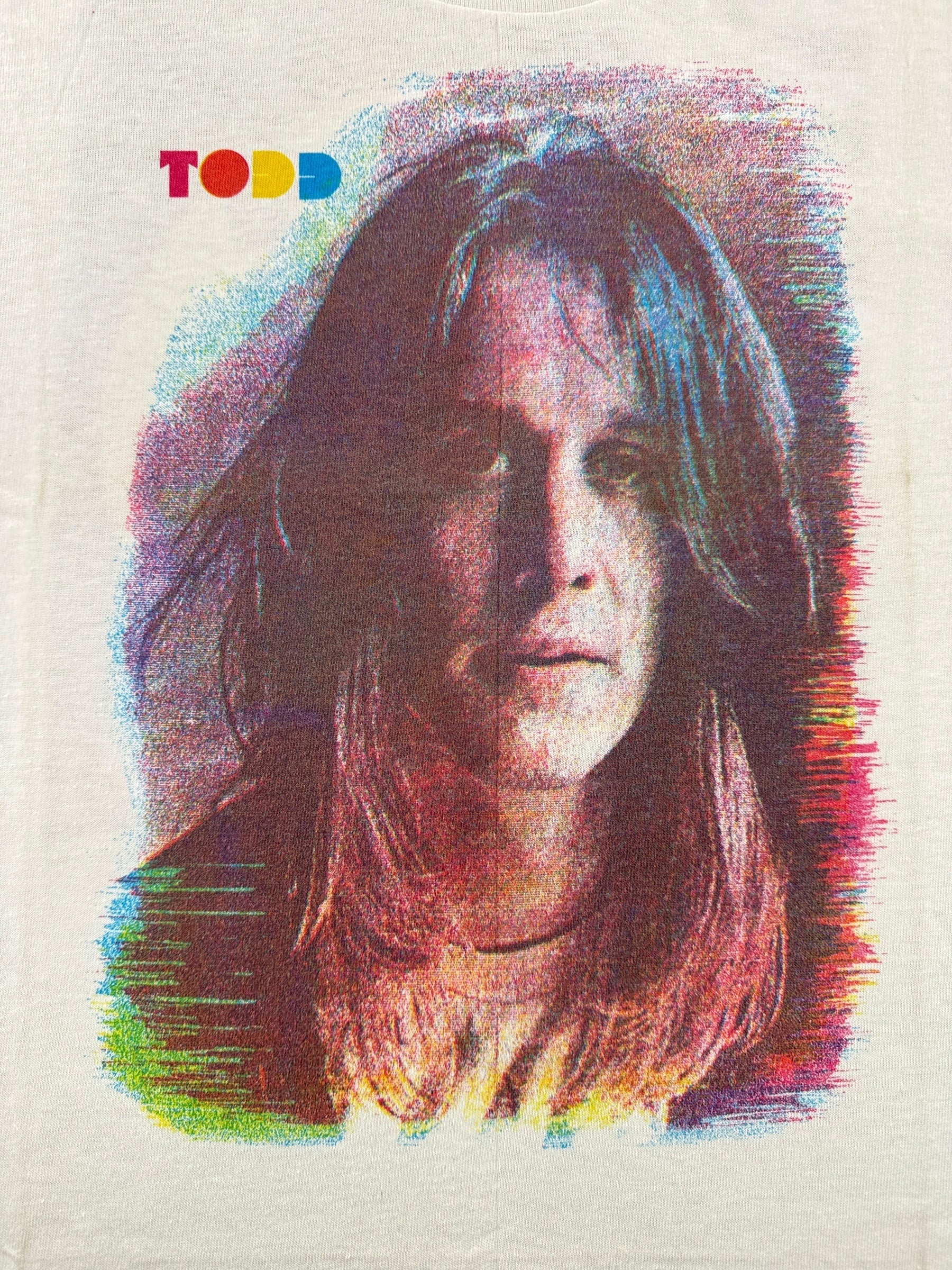 Graphic of Vintage NOS Todd Rundgren Tee SZ S