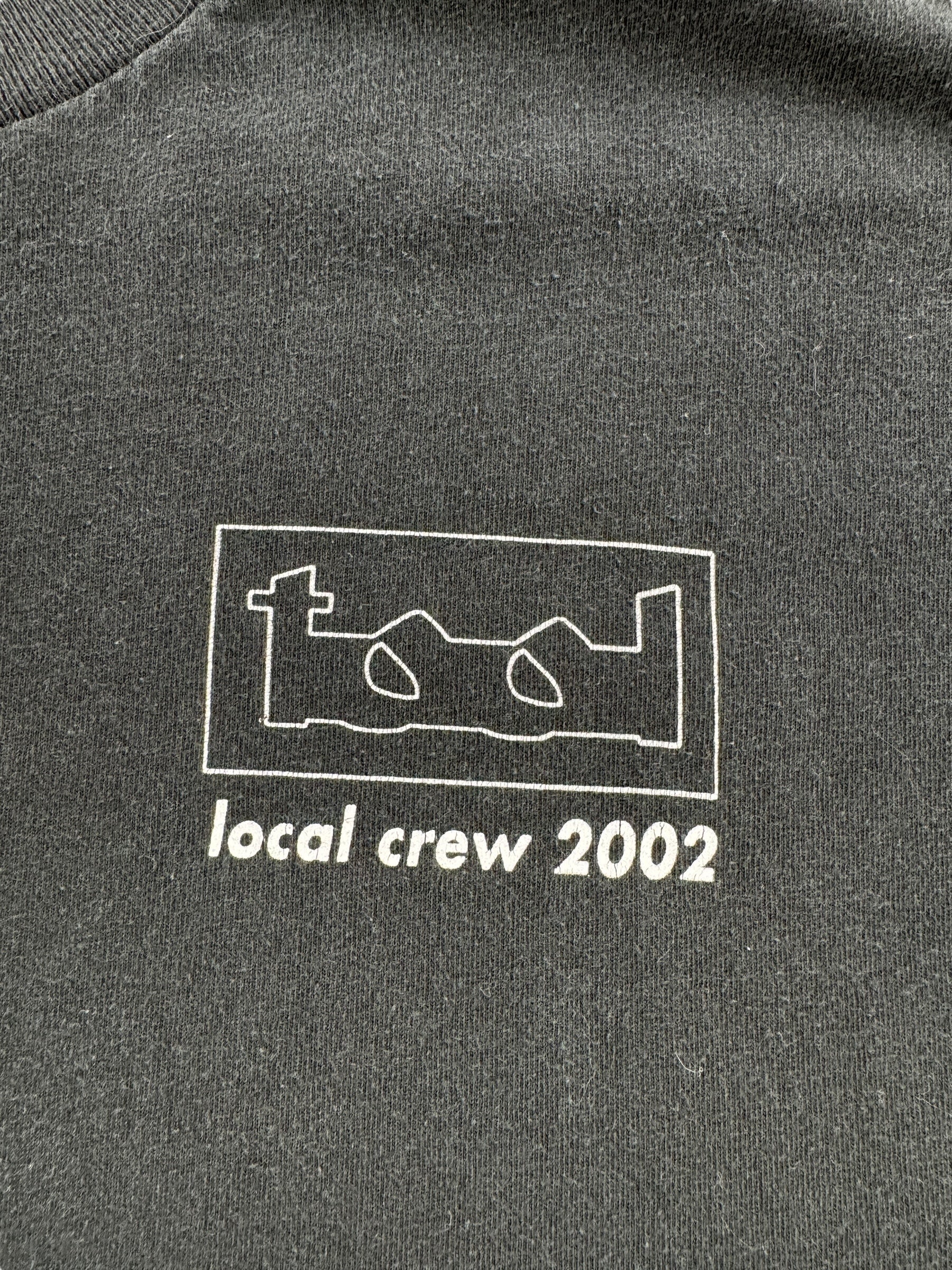 Front Graphic of Vintage Tool Local Crew Tee SZ XL