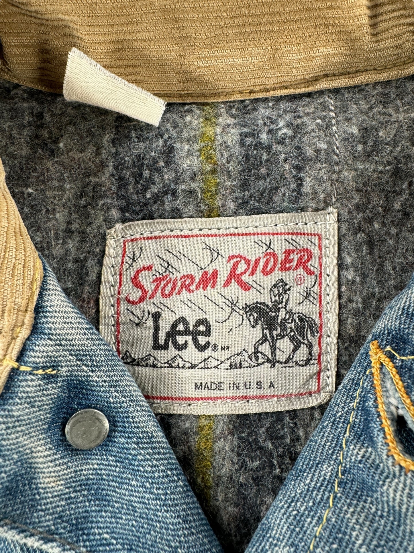 Tag on Vintage Lee Storm Rider AS IS SZ XS