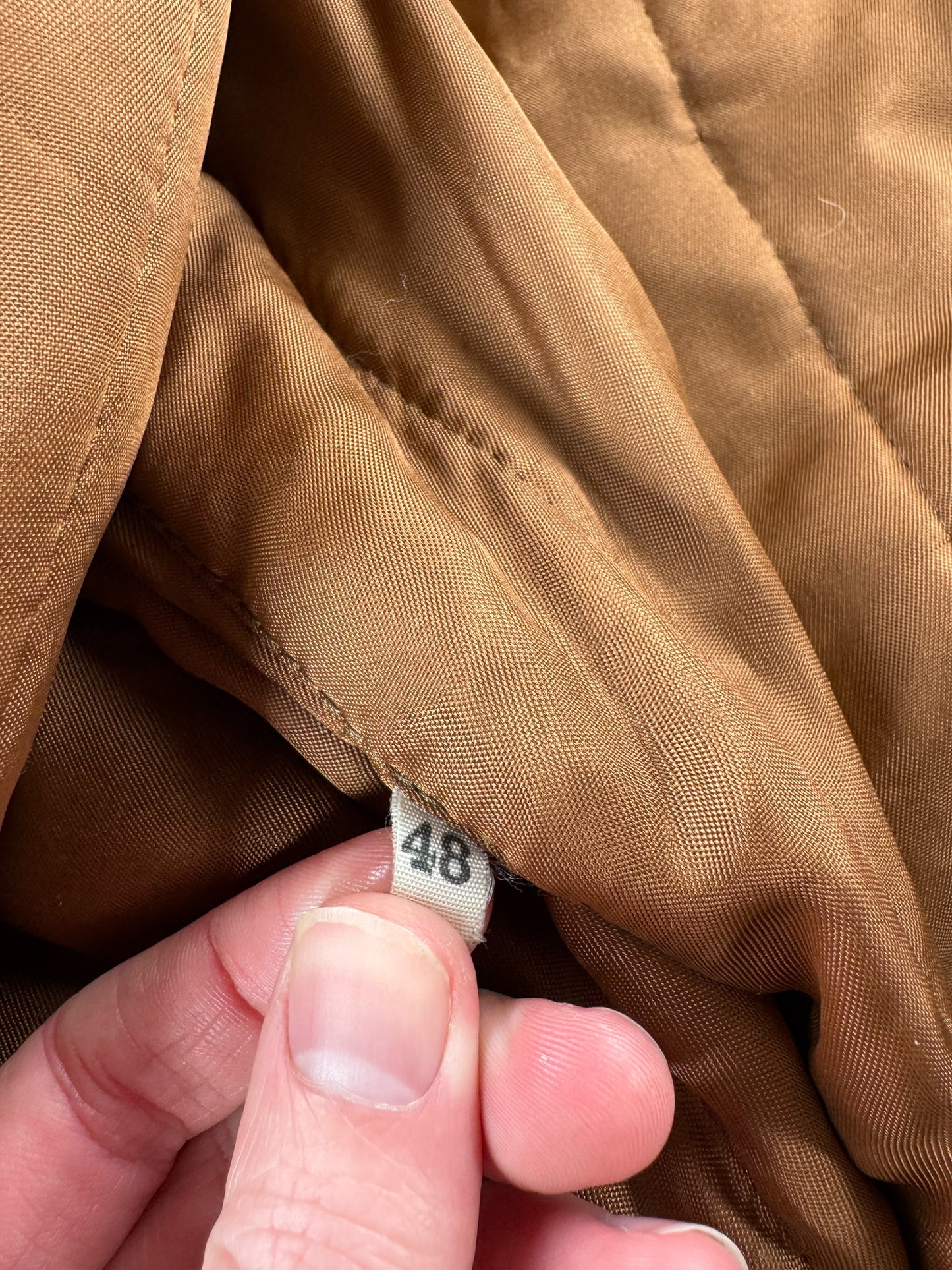 Size on Vintage Angora Wool Jacket SZ L