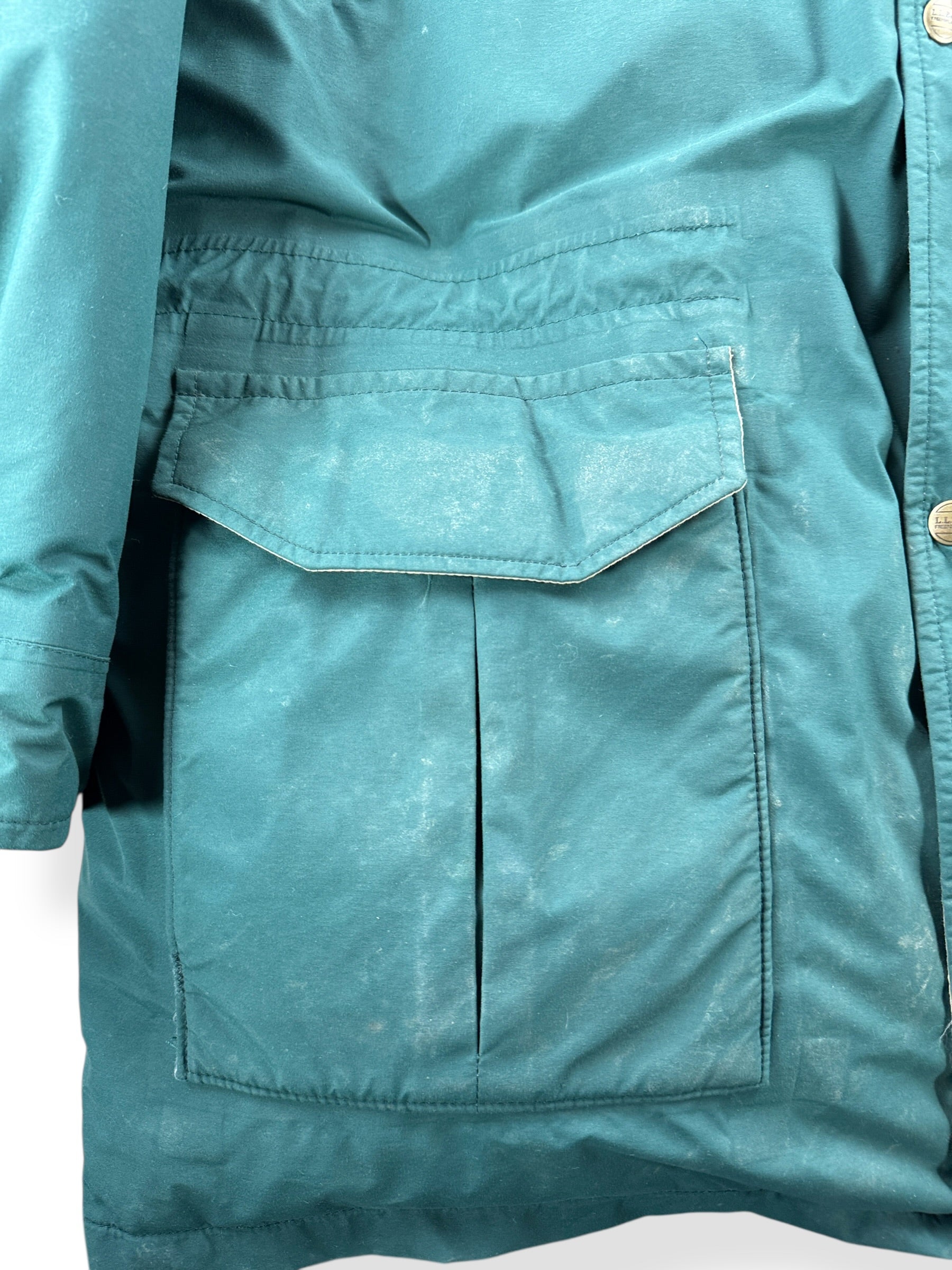 Stains on Vintage L.L. Bean Maine Wardens Parka SZ XL