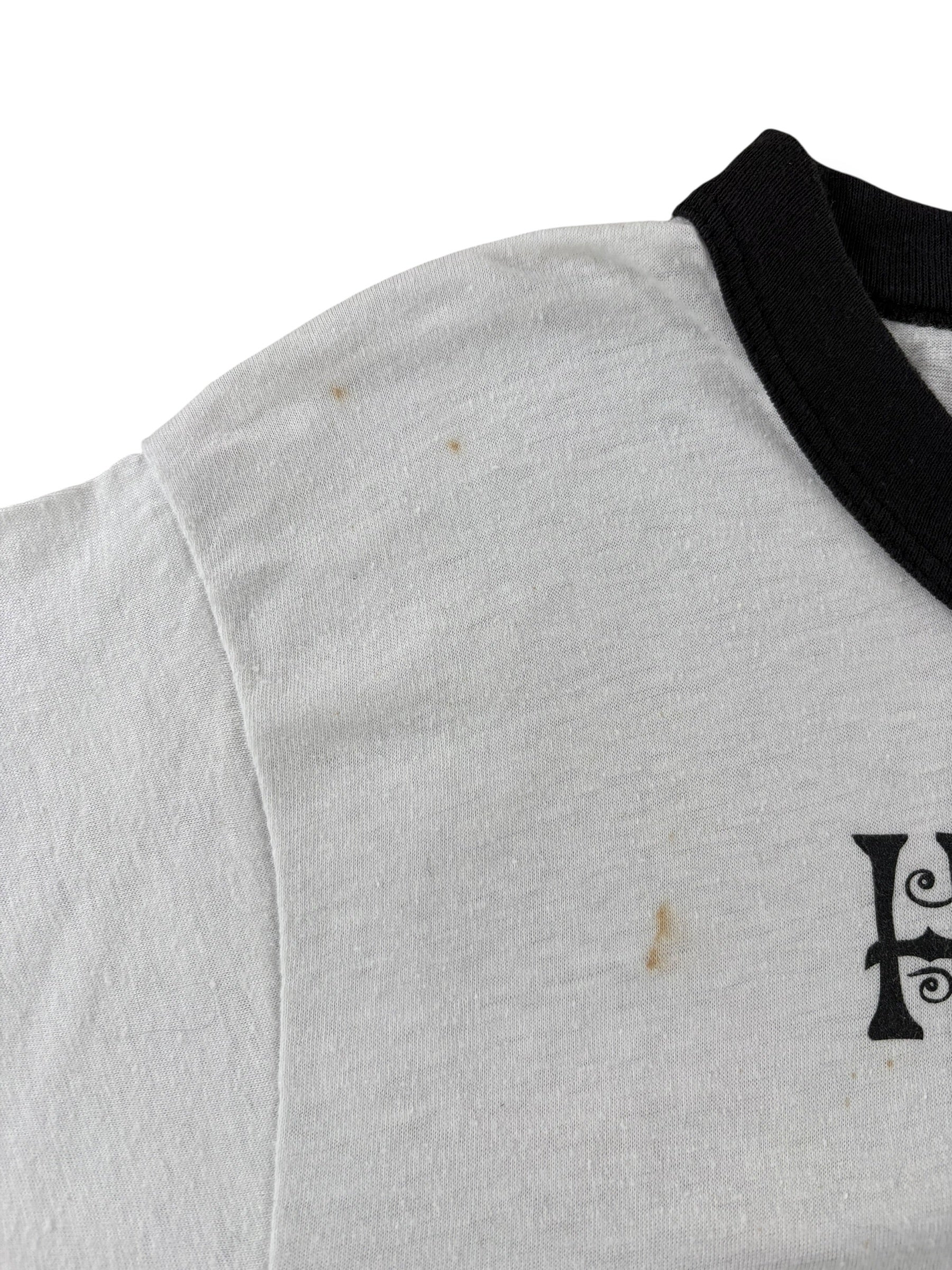 Stains on Vintage Hulbert House Ringer SZ L (Fits S/M)