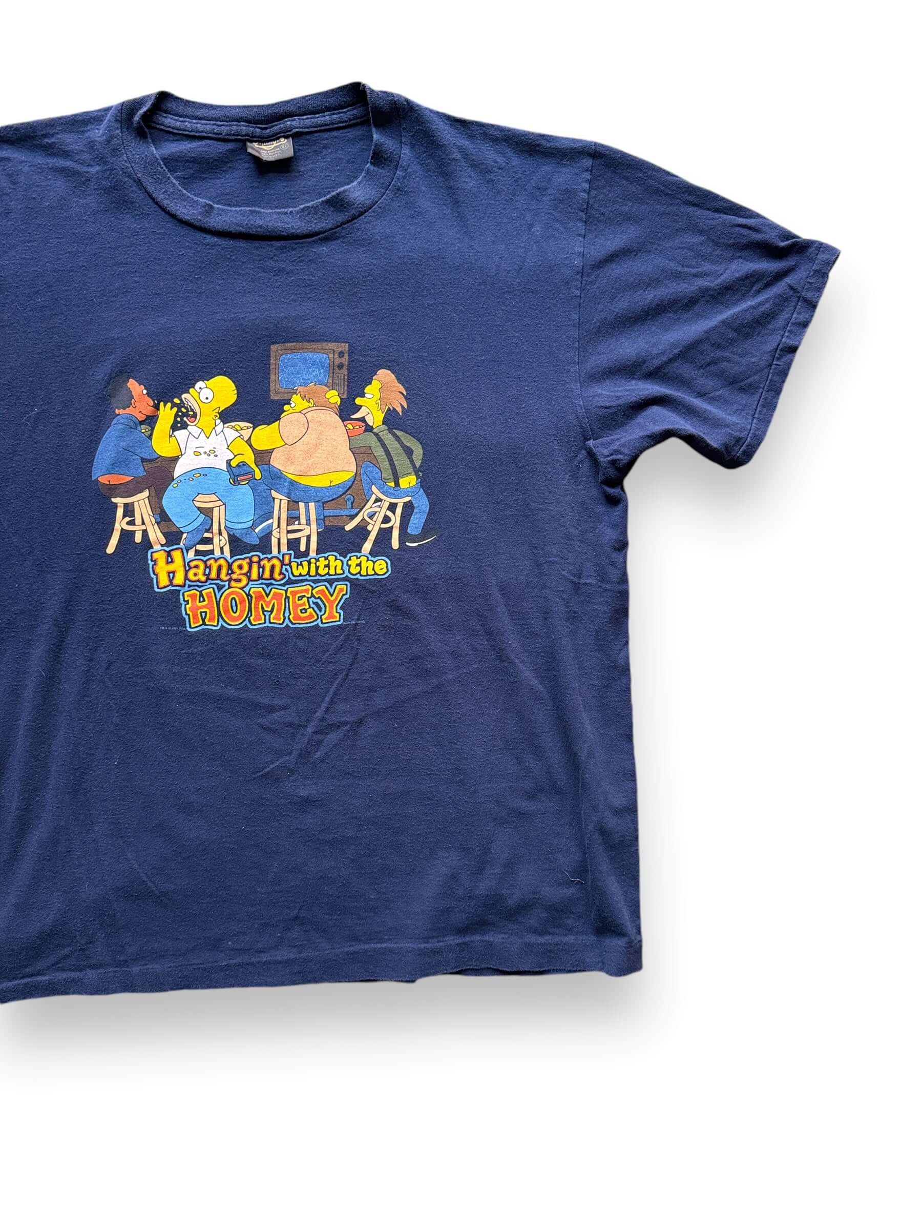 homer simpson hängematte Vintage Hanging with the Homey Homer Simpson Tee SZ XL – The Barn Owl Vintage Goods