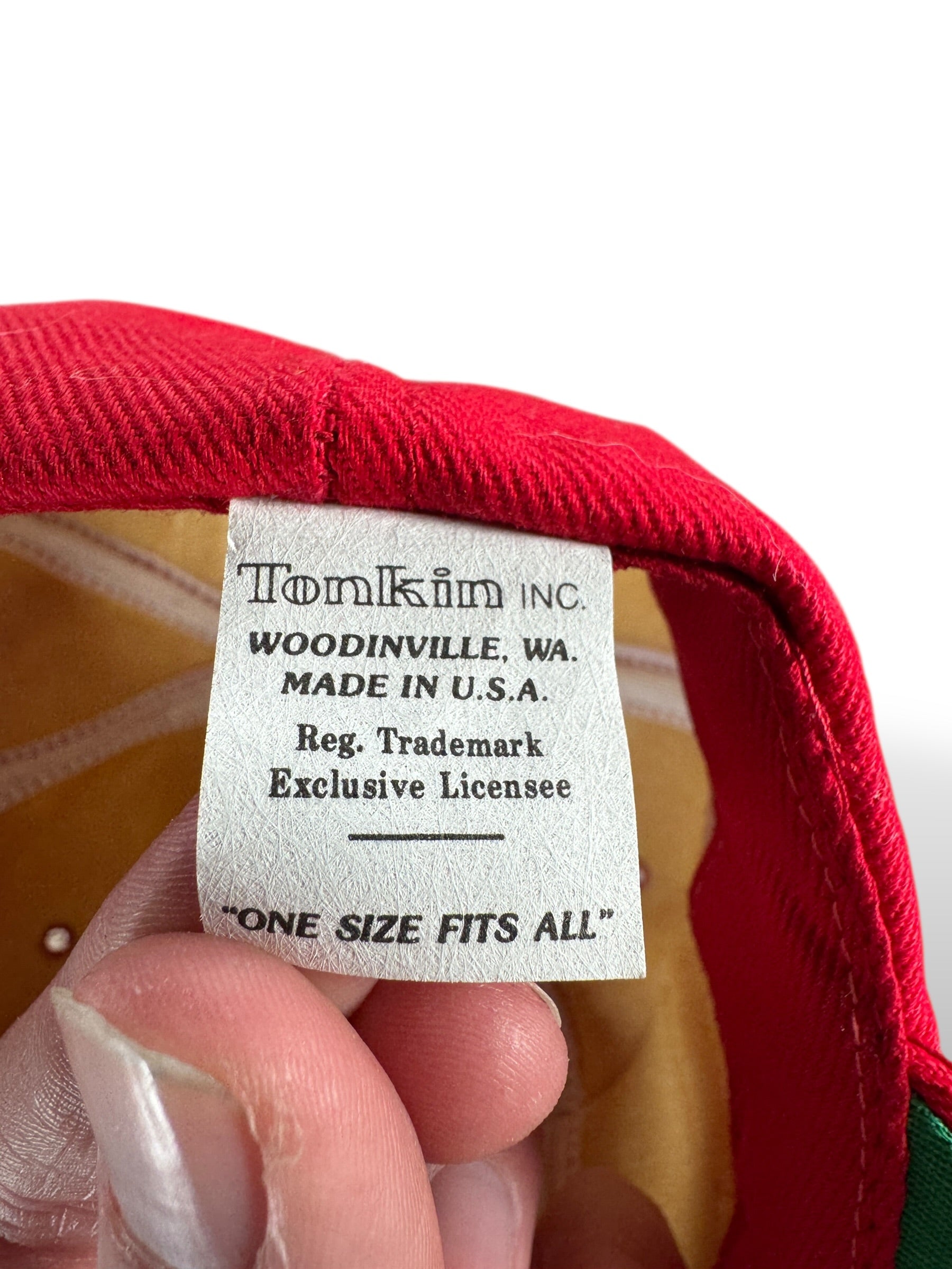 Tag on Vintage Wymore Transfer Co. Hat SZ OSFA