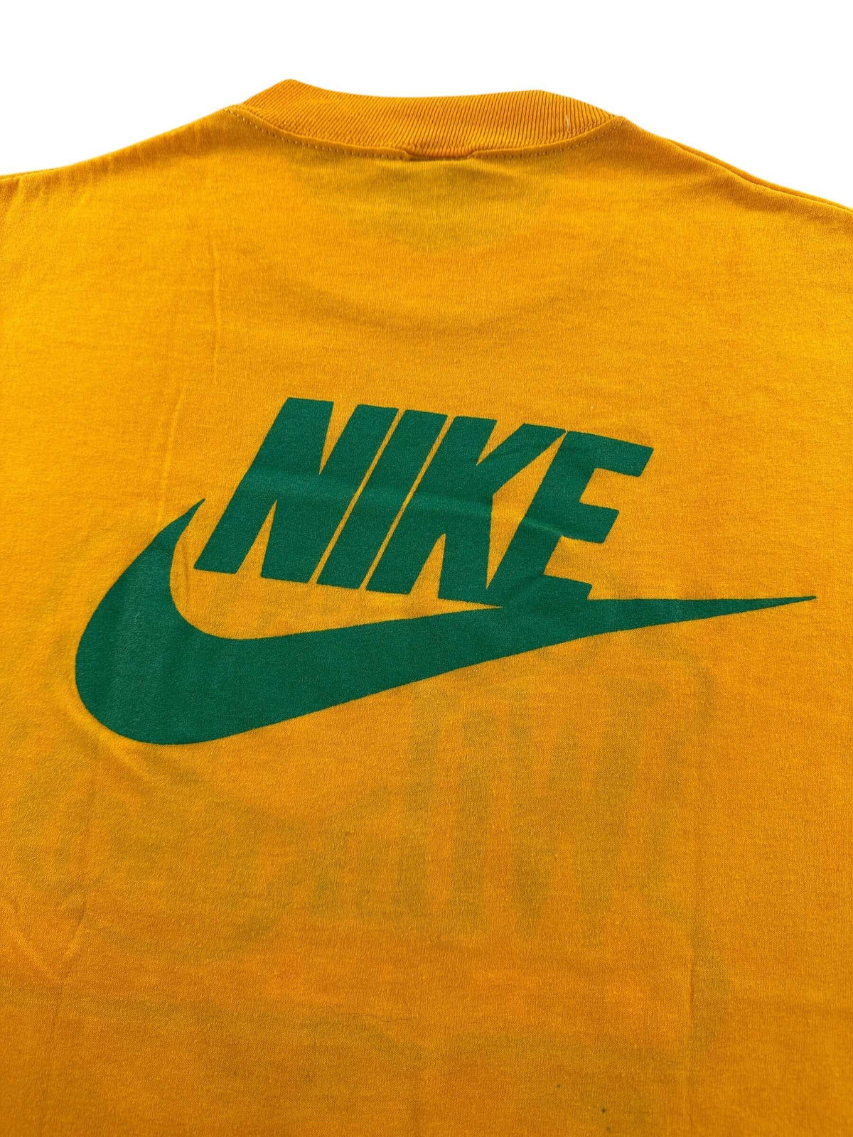 Back graphic on Vintage 80s Lenny Wilkens Basketball Camp Nike Tee SZ M (Fits S)