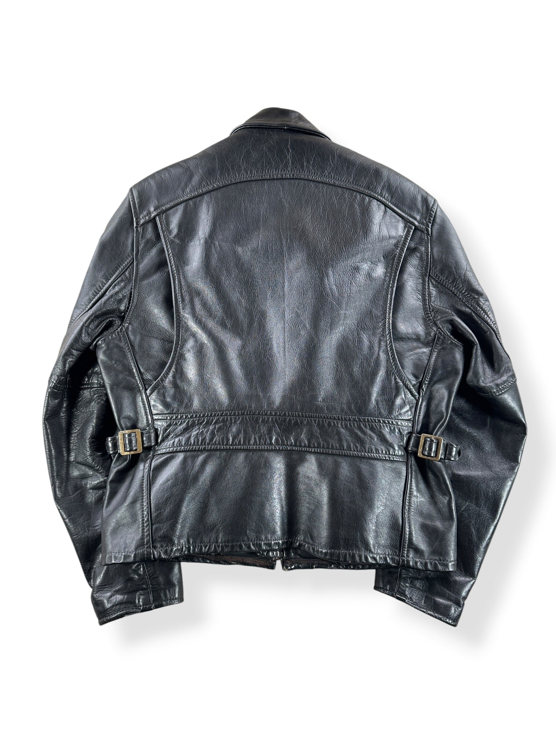 Back of Vintage Lesco Leather Jacket