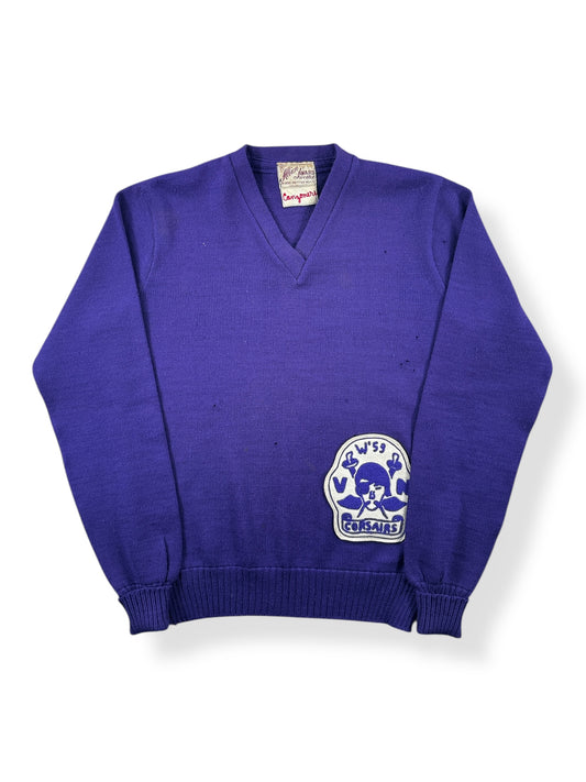 Front of Vintage Albion Corsairs Sweater SZ M