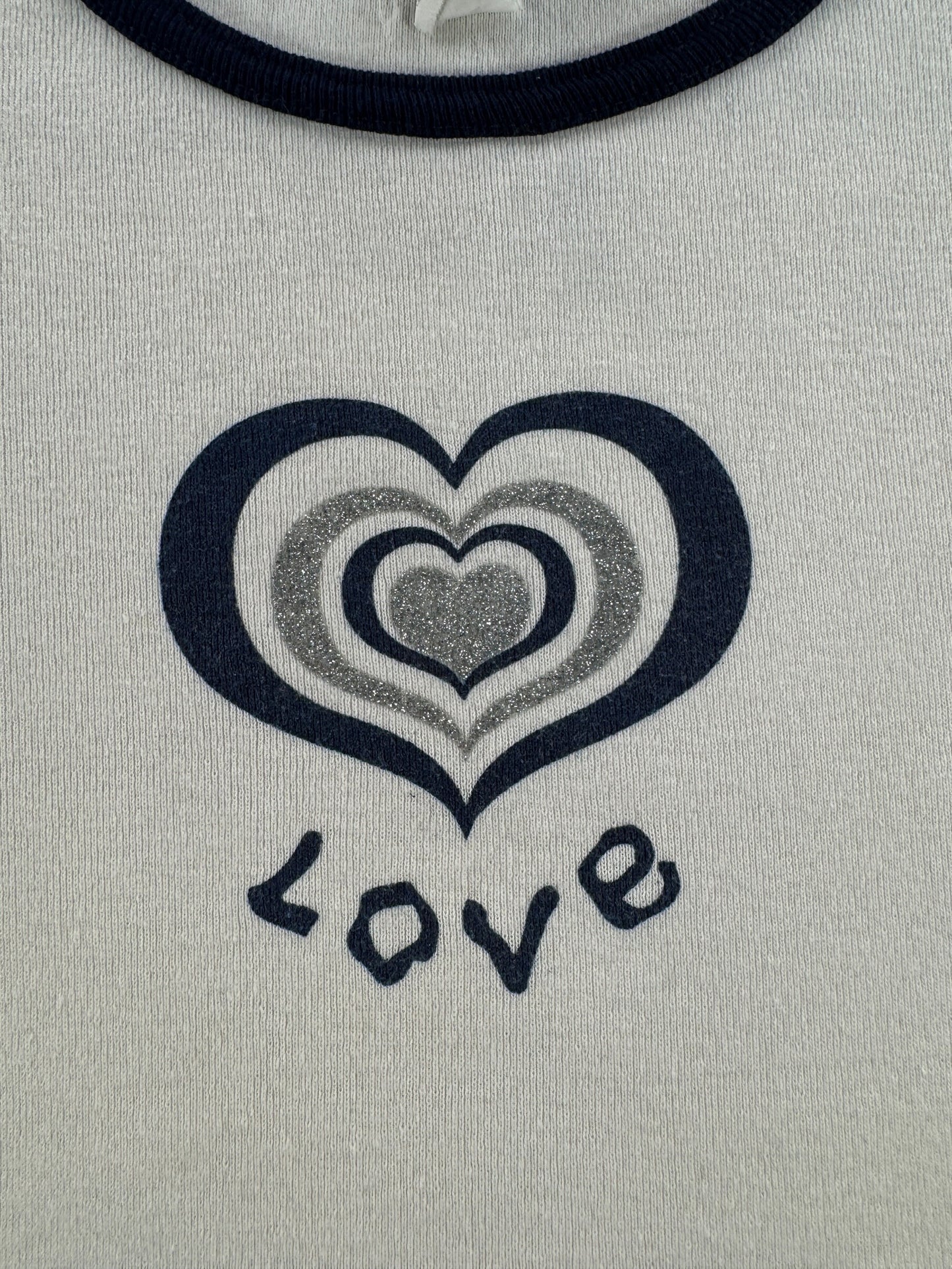 Graphic of Vintage Xhilaration Love Tee SZ XL (Fits S)