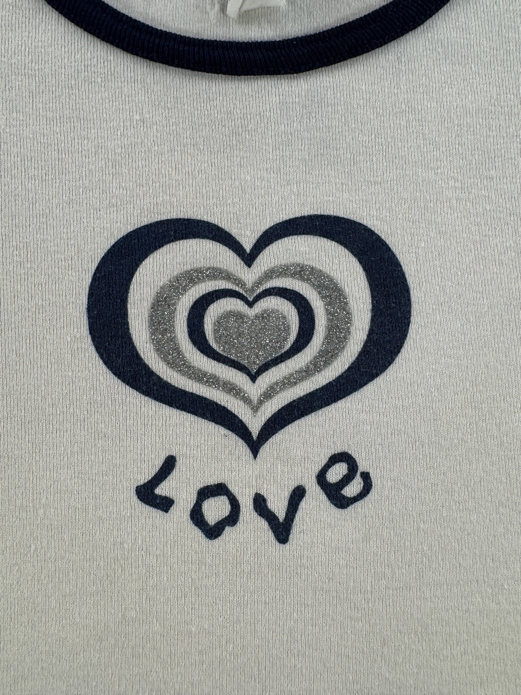 Graphic of Vintage Xhilaration Love Tee SZ XL (Fits S)
