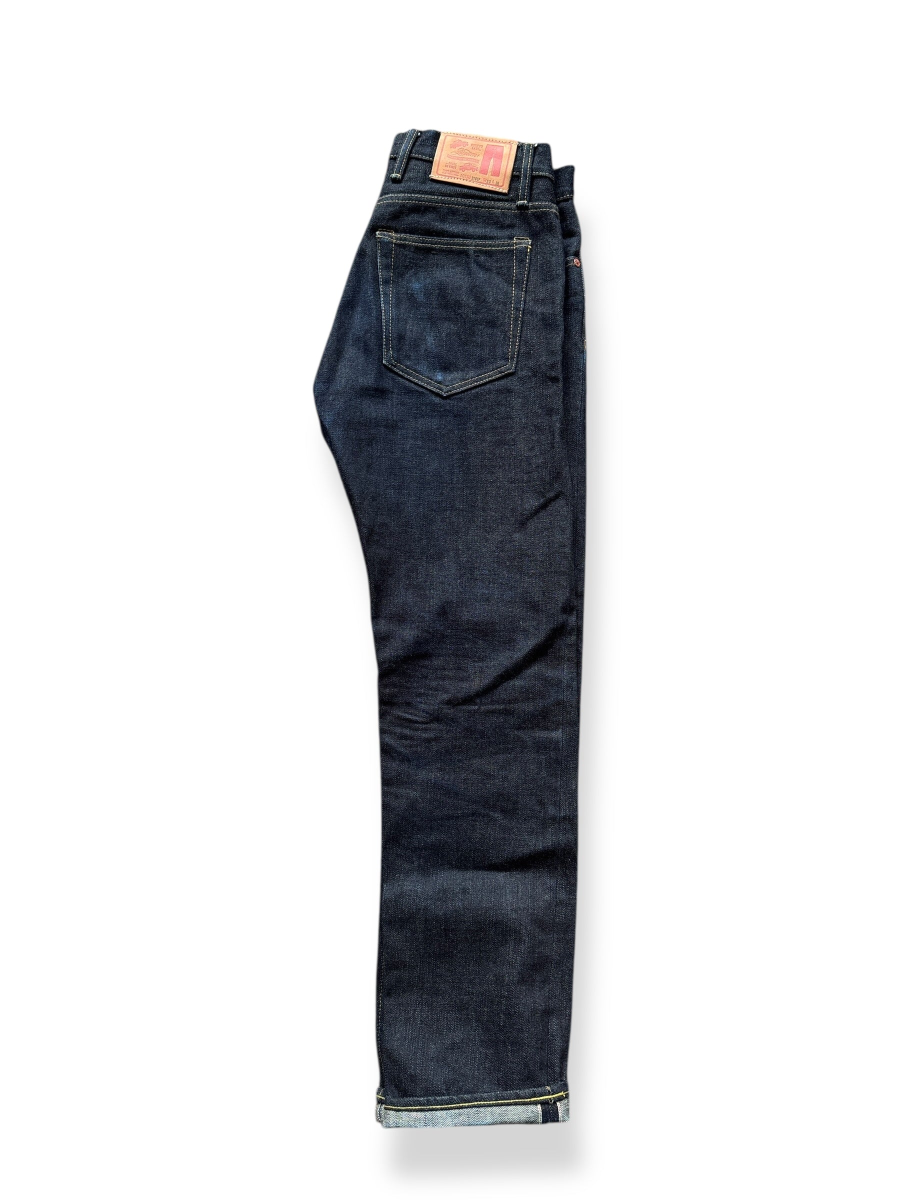 Unfolded 3sixteen 21BSP Tapered Fit Raw Japanese Selvedge W34