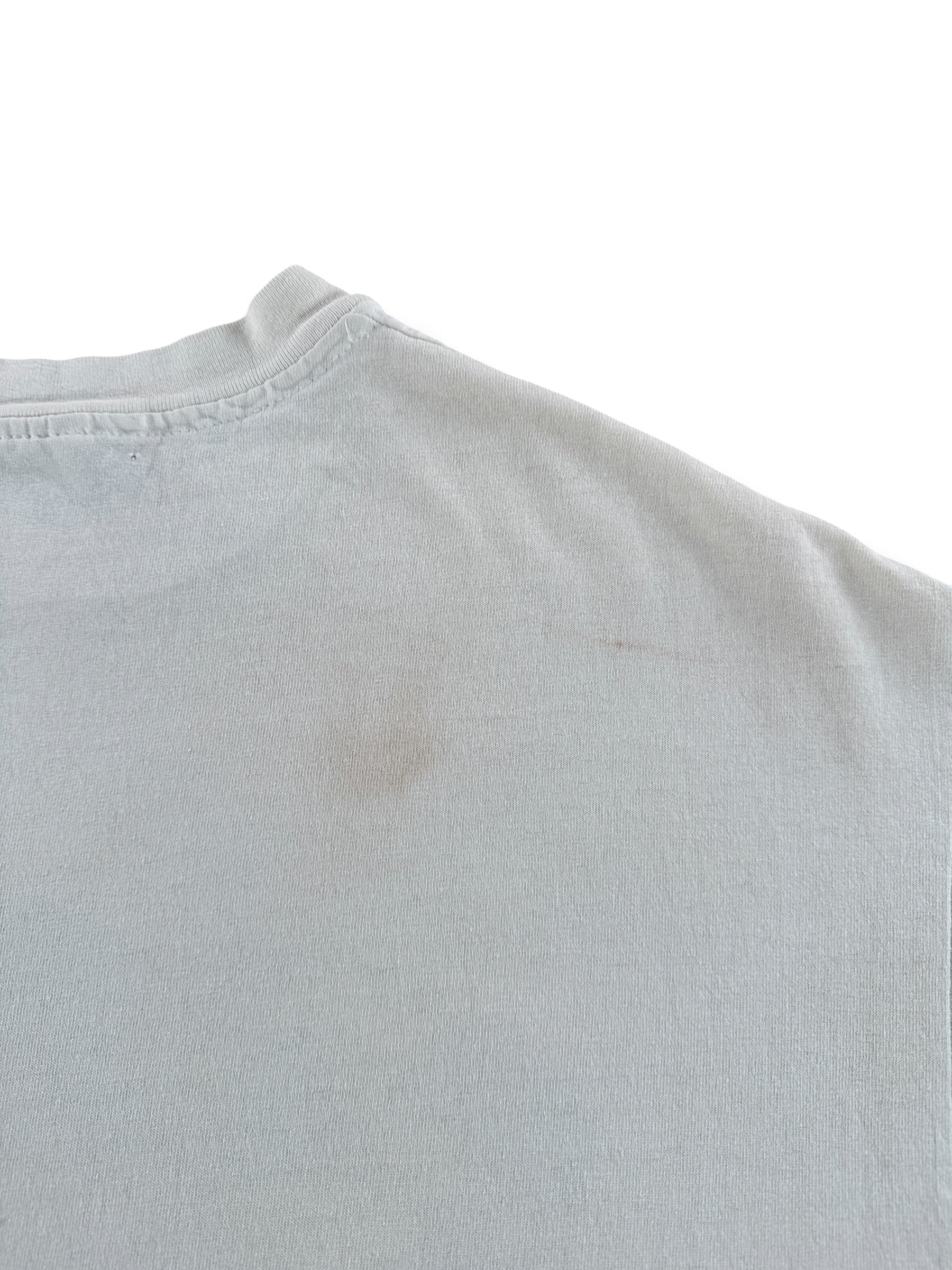 Staining on Vintage Tread Lightly on the Earth Tee SZ XL