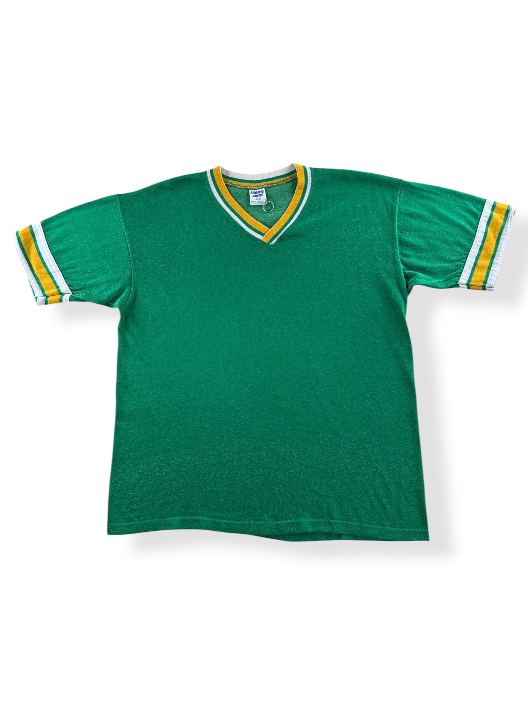 Front of Vintage Kimberly Pacific Durene Jersey Shirt SZ L