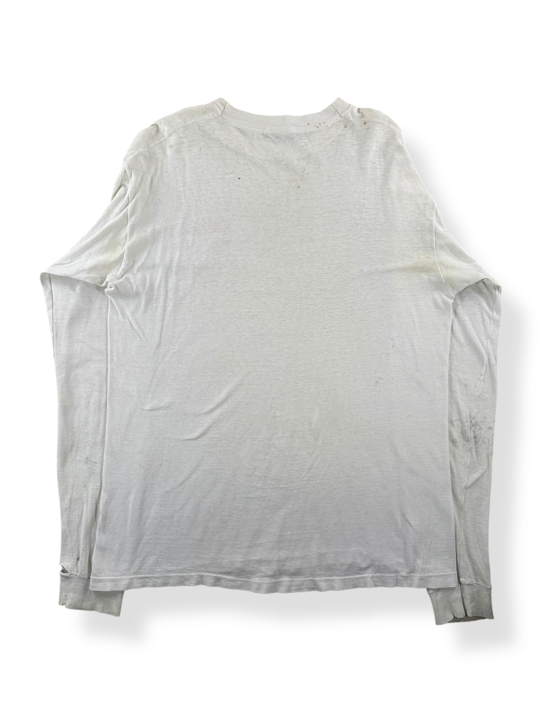 Back of Vintage 1984 7Up Half Marathon St Louis MO LS Tee SZ L