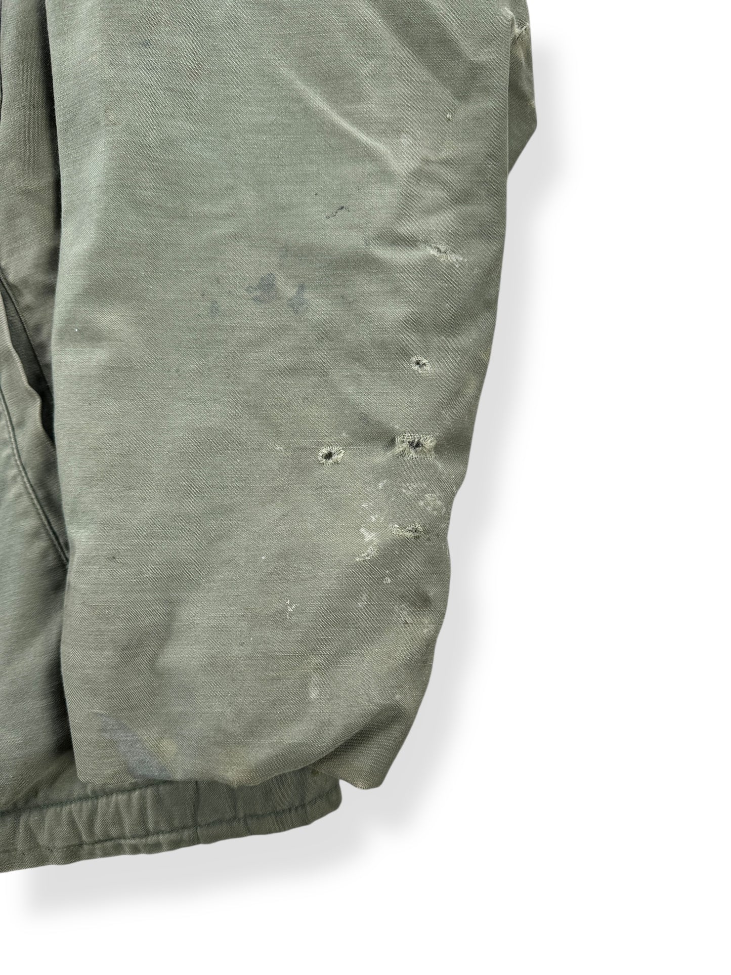Sleeve Damage on Vintage A-2 Deck Jacket SZ L