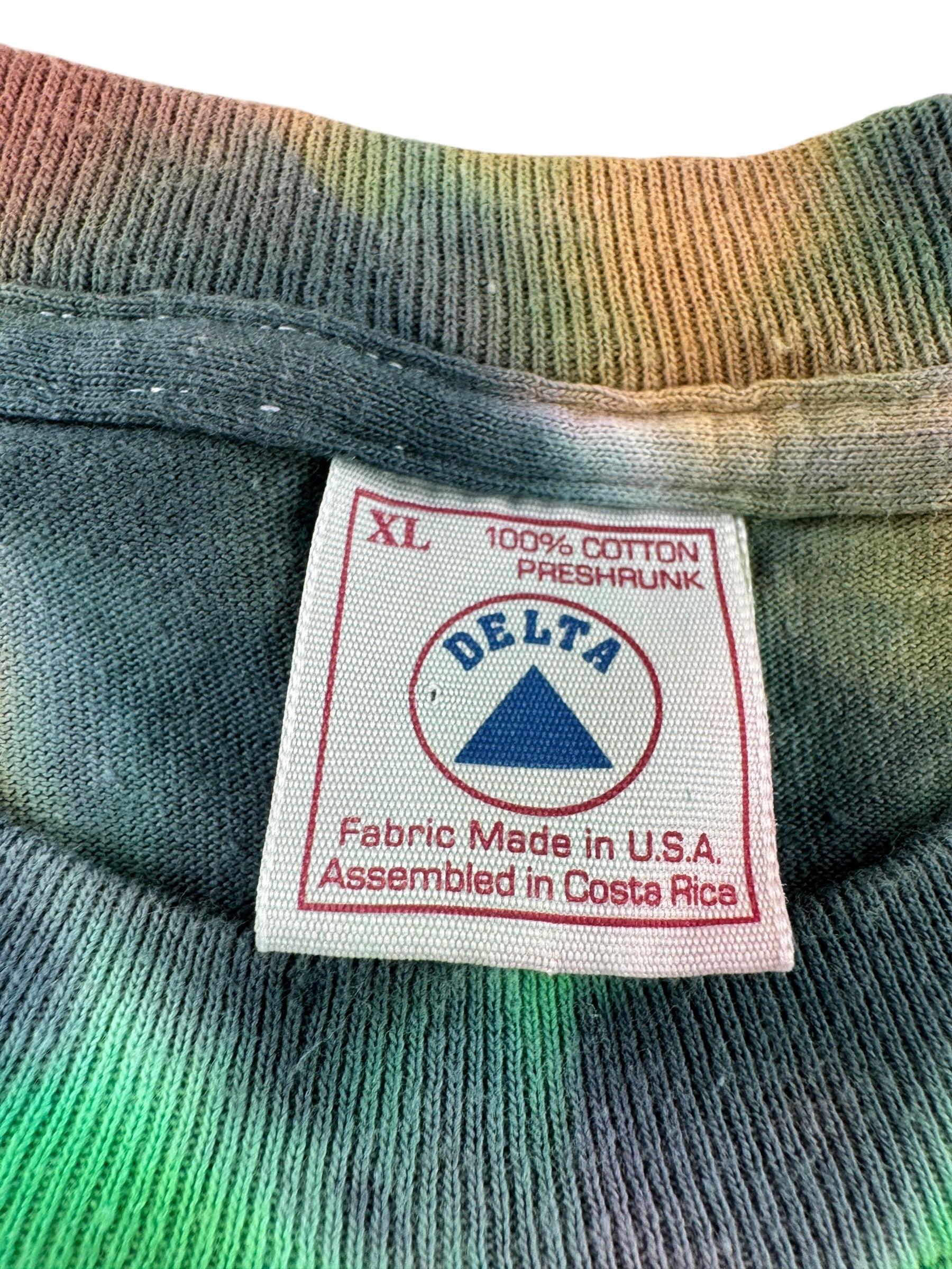 Tag on Vintage 90s The Beatles Rubber Soul Long Sleeve Tee SZ XL