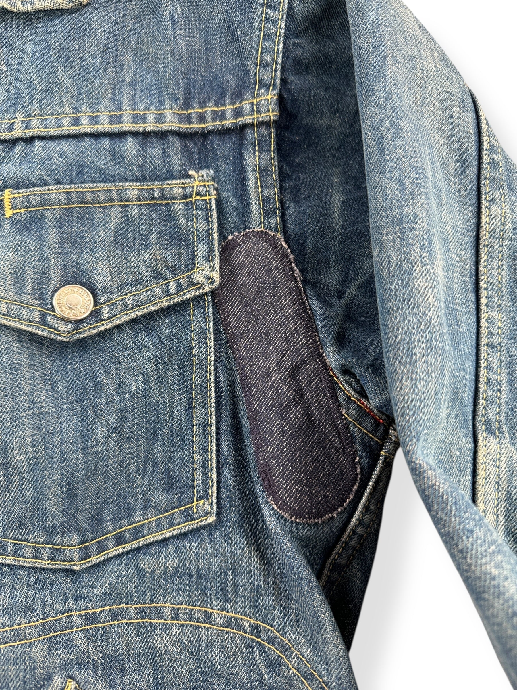 Patch on Vintage Ranchcraft Selvedge Denim Jacket SZ M