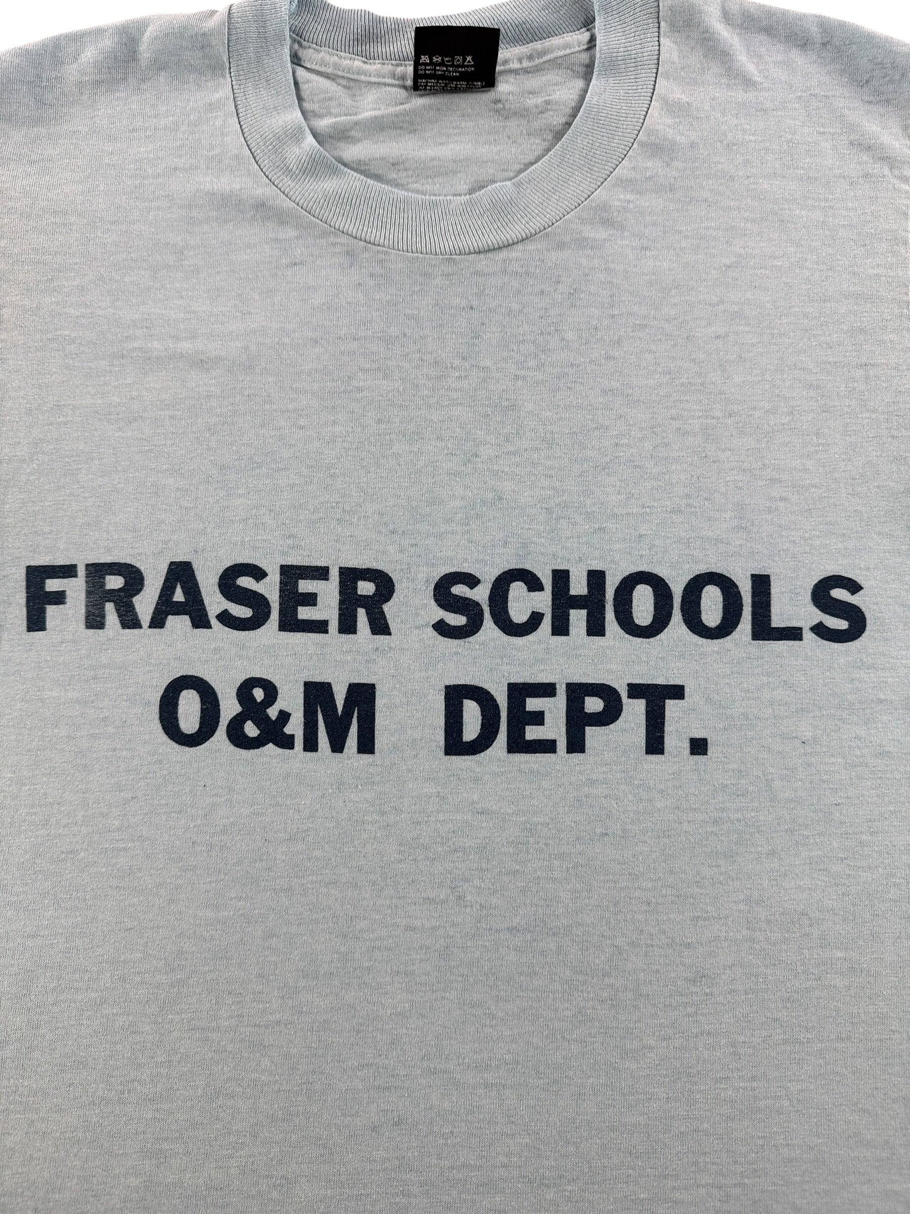 Graphic of Vintage Fraser Schools Tee SZ S