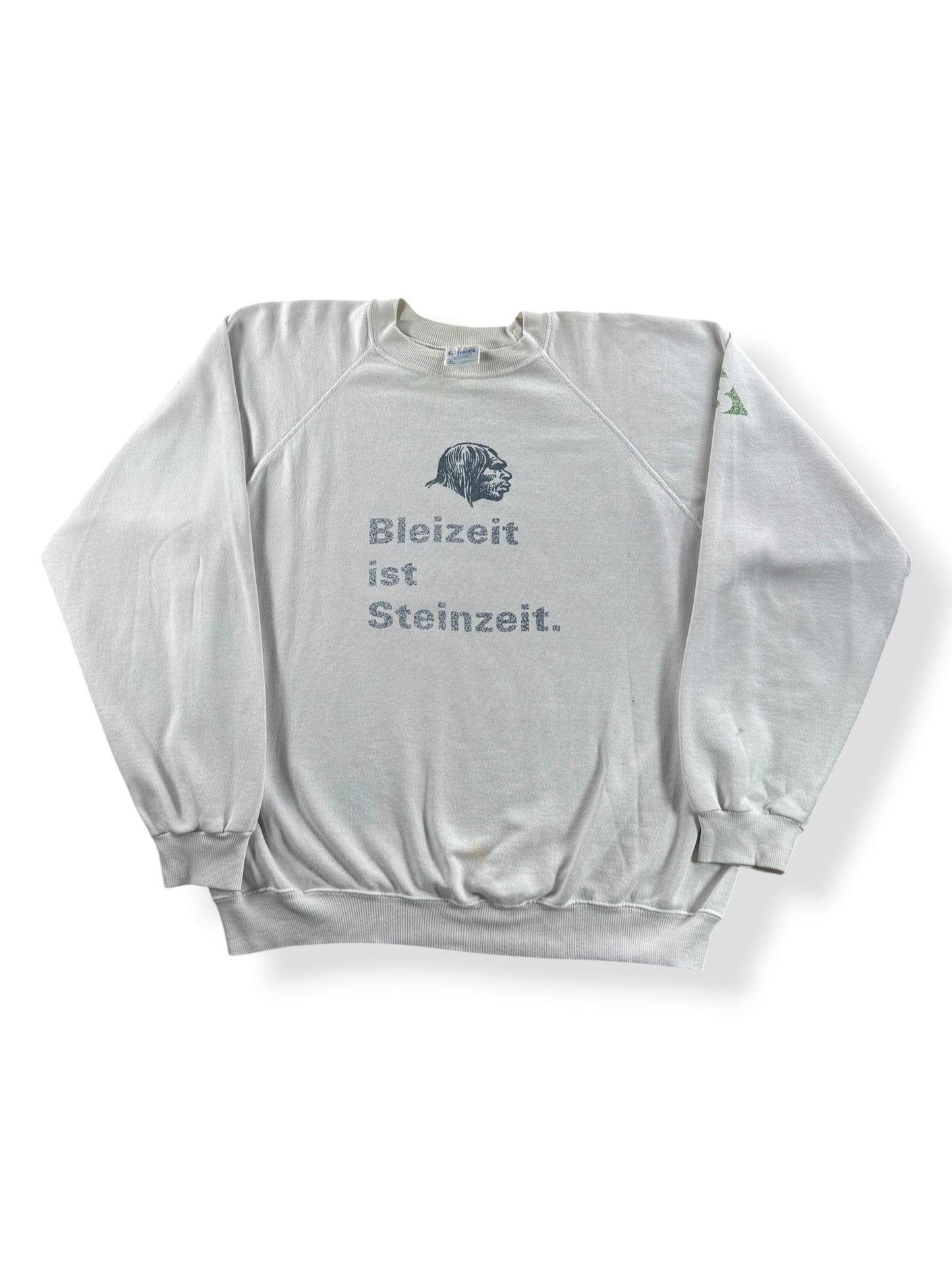 Front of Vintage German Stone Age Crewneck SZ XL