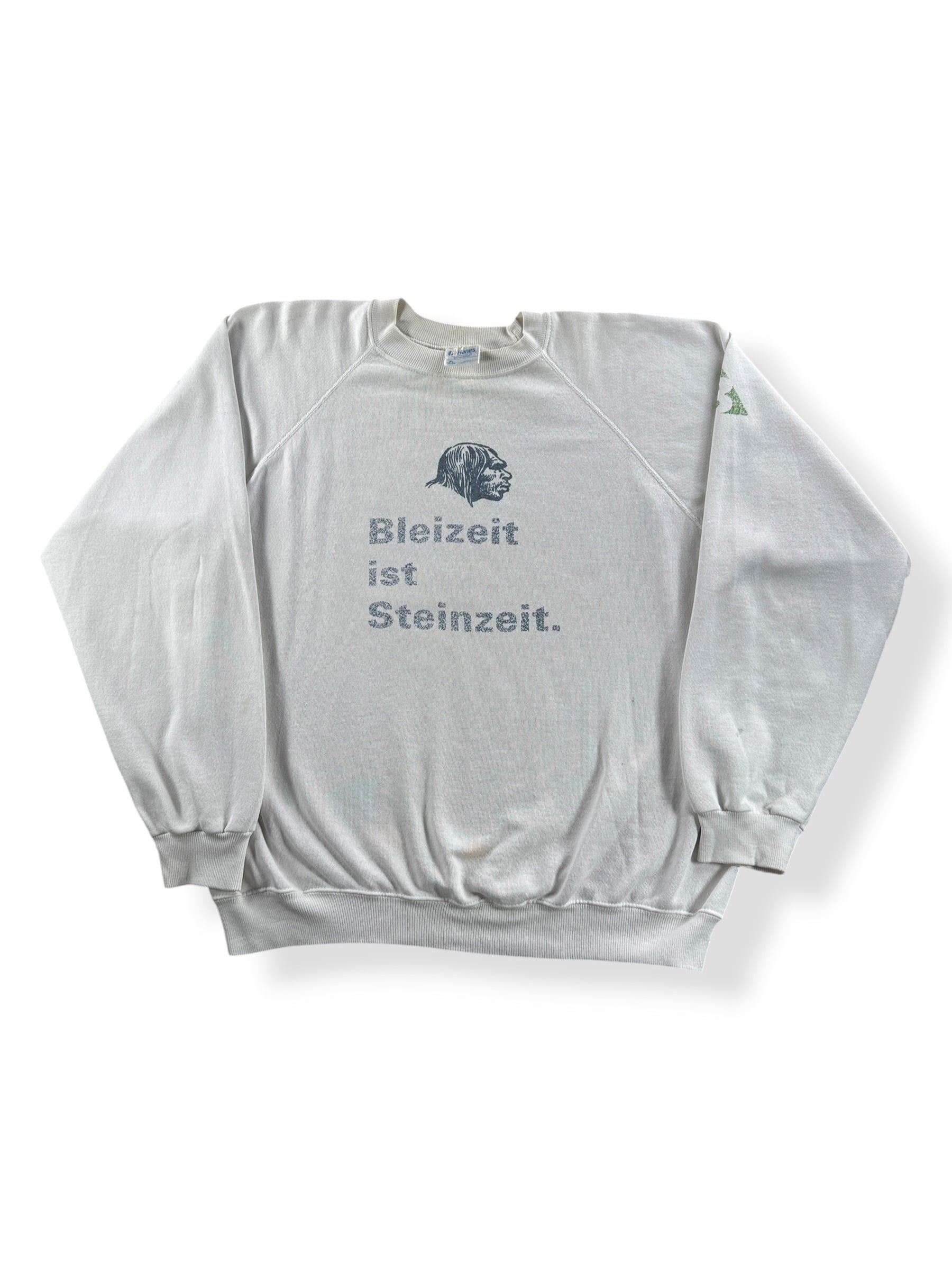 Front of Vintage German Stone Age Crewneck SZ XL