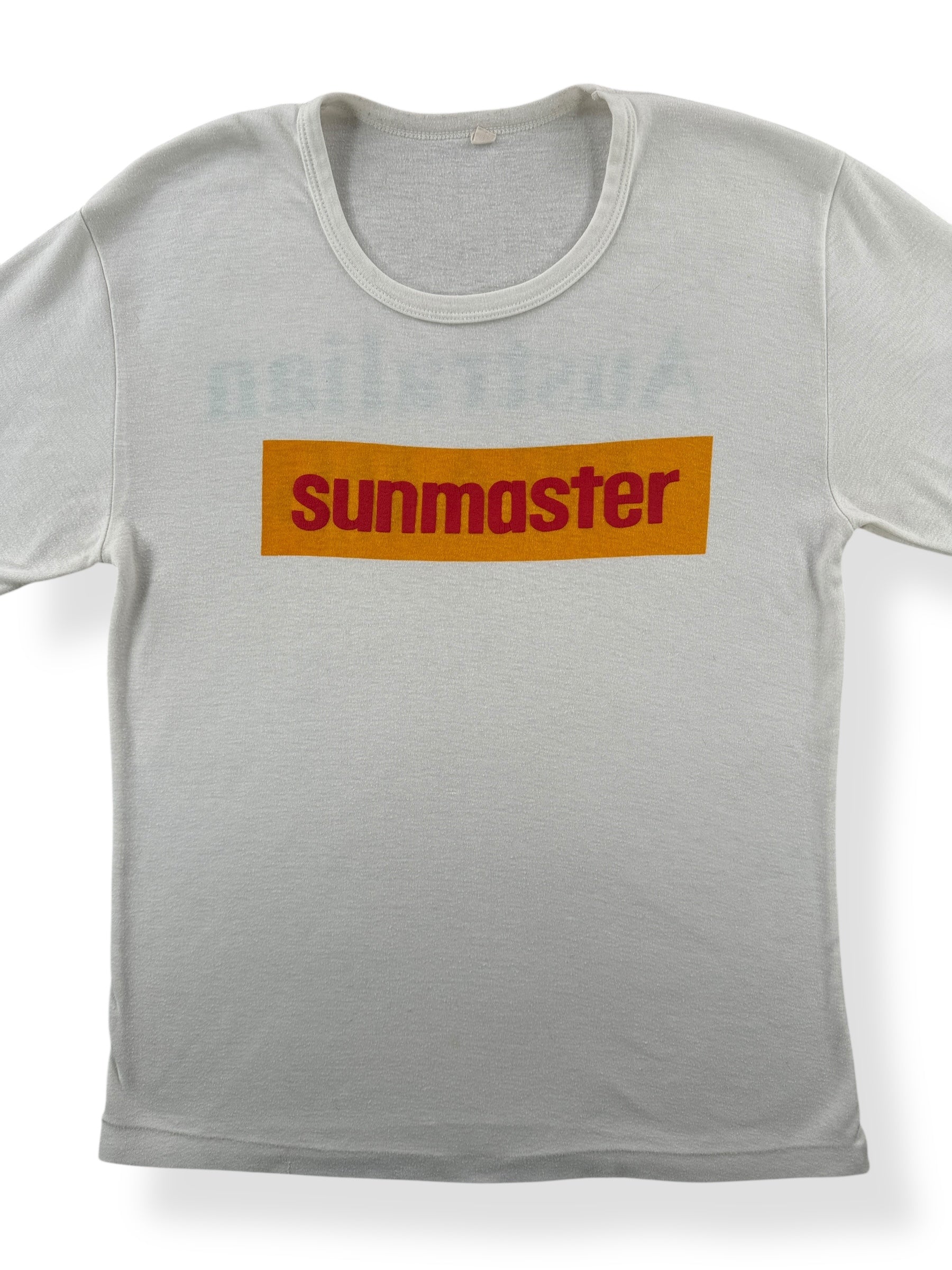 Front Close Up of Vintage Sunmaster Australian Pears Tee SZ S