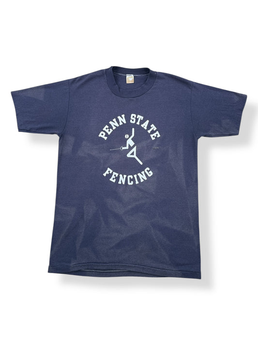 Front of Vintage Penn State Fencing Tee SZ L