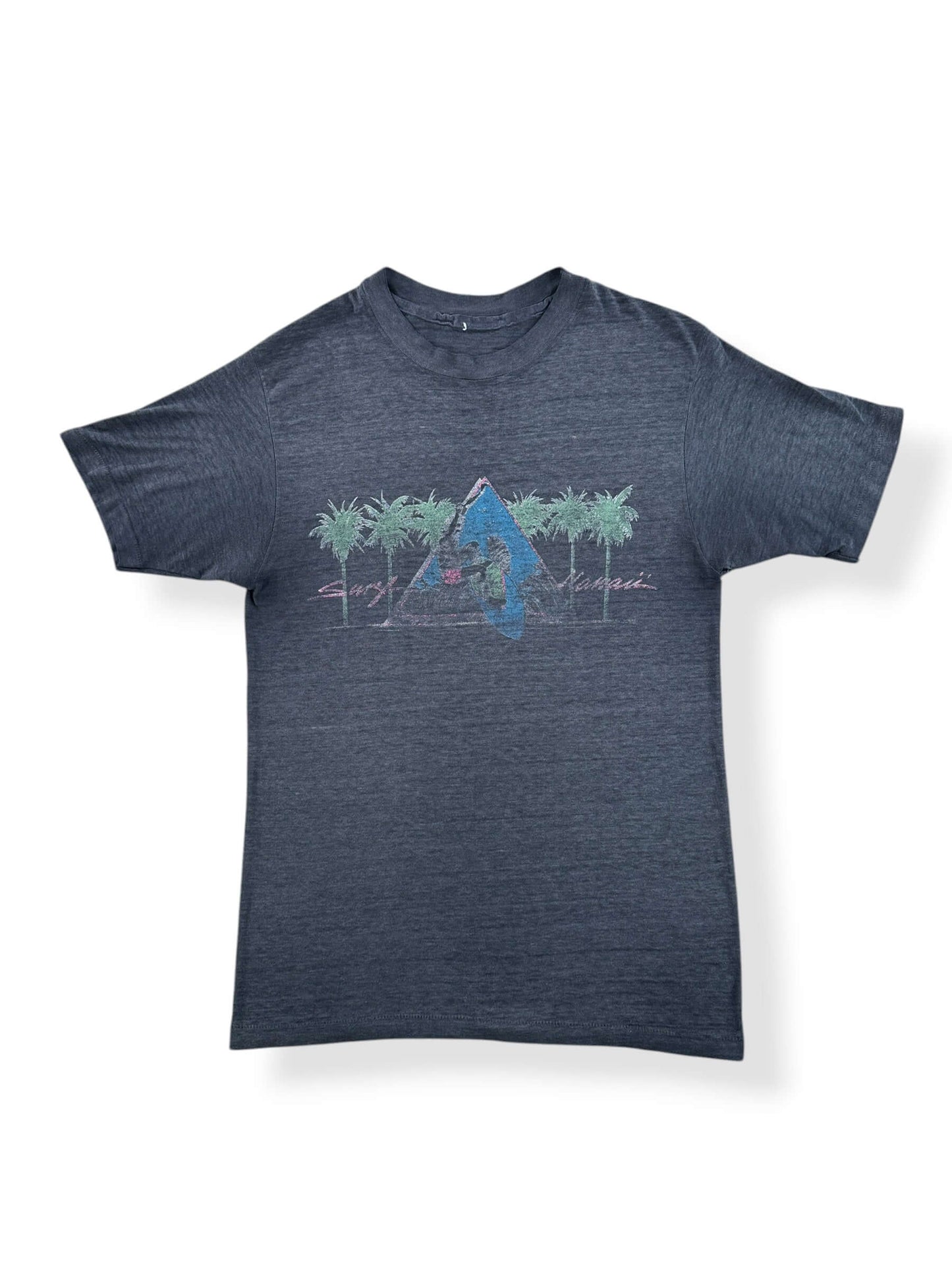 Front of Vintage Surf Hawaii Paper Thin Tee SZ S