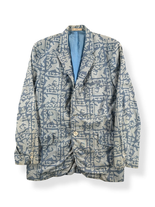 Front of Vintage Light Blue Sandwich Isles Jacket SZ 39 AS IS