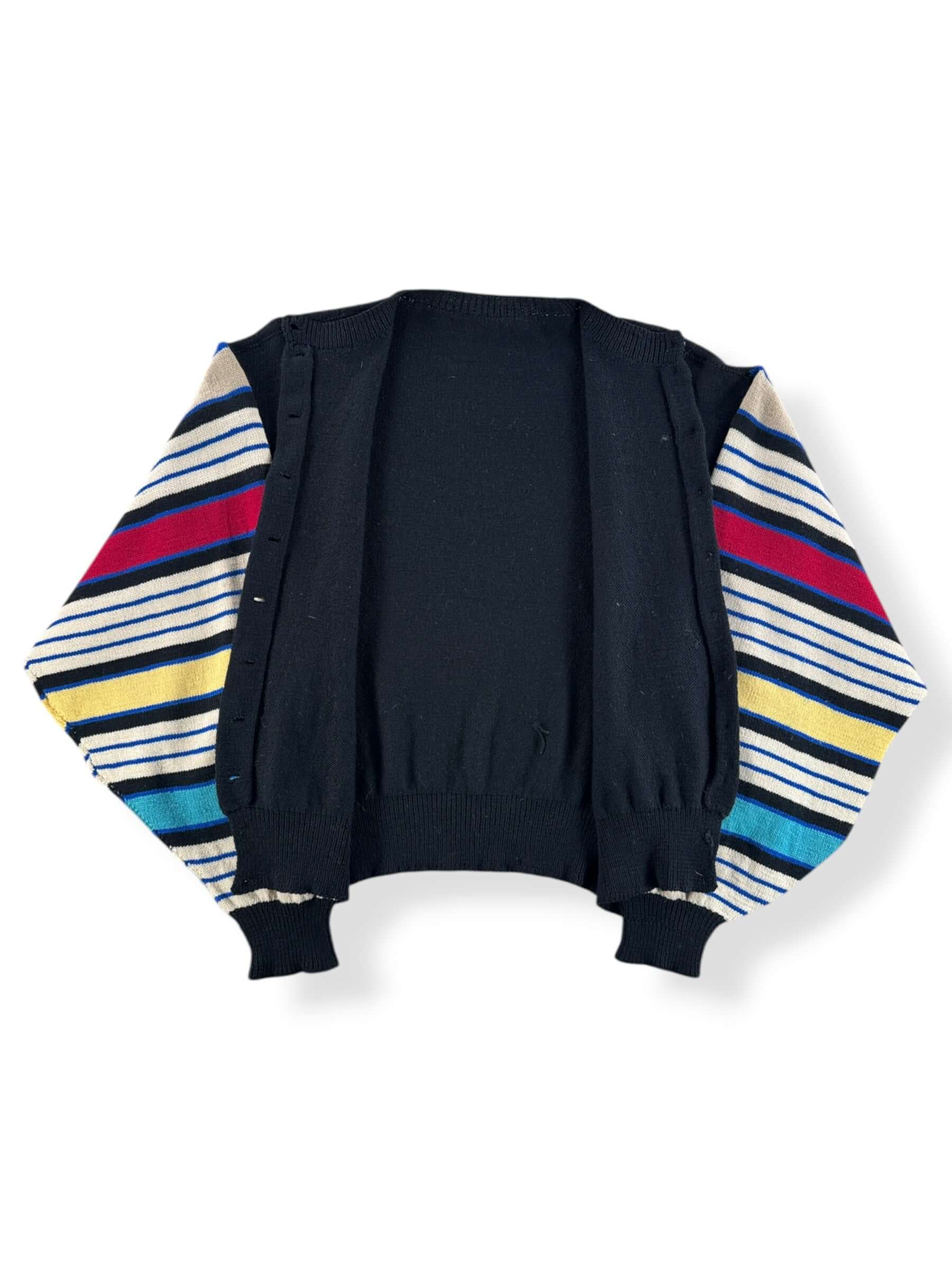 Inside of Vintage Striped Sleeve Sweater SZ M