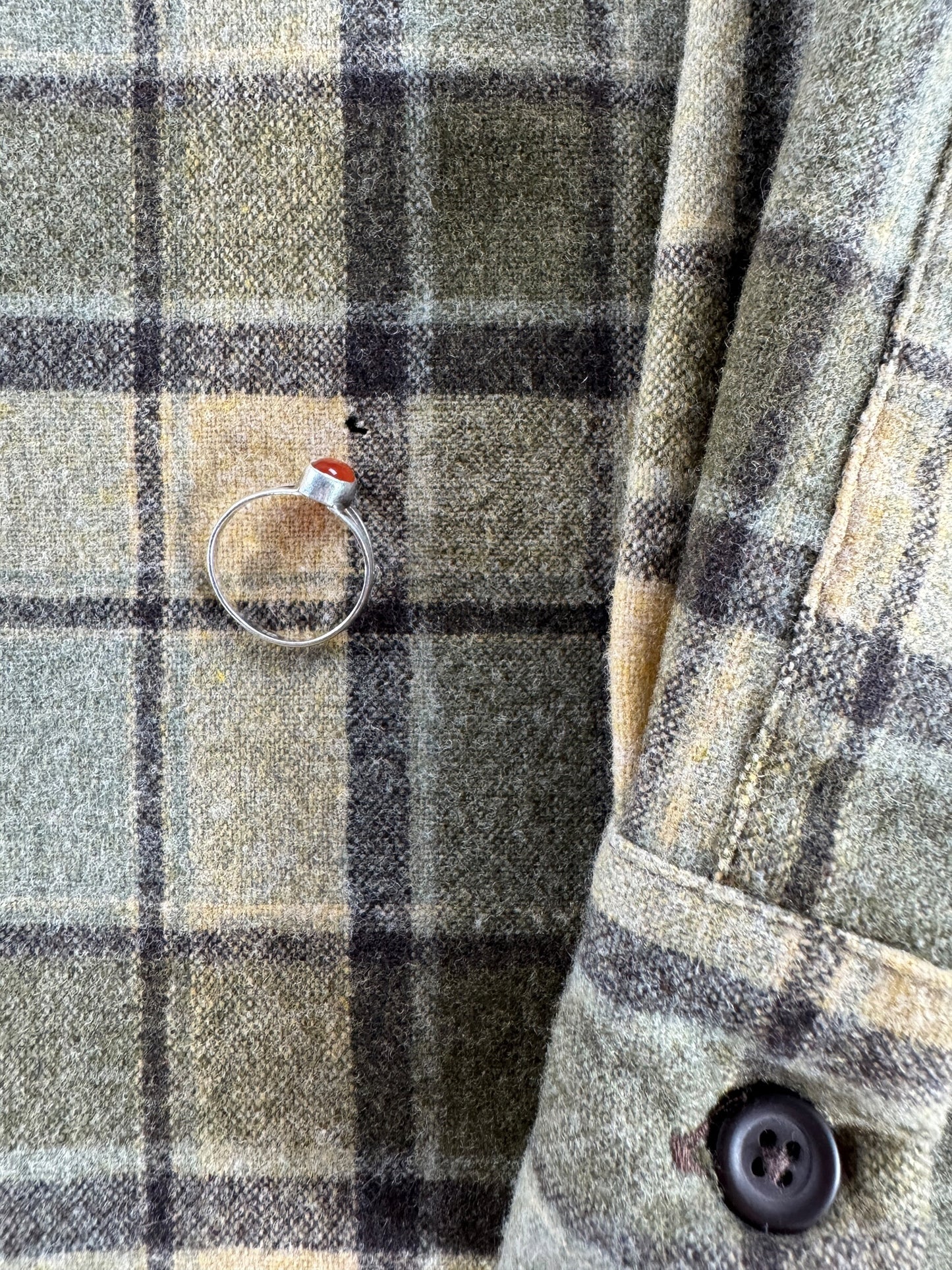 Hole on Pendleton Lodge Board Shirt Jac SZ XXL Long