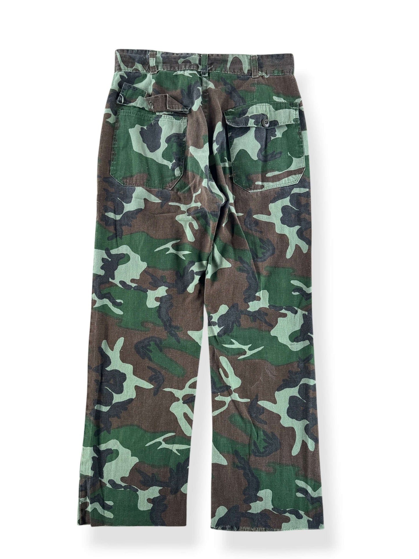 Back of Vintage Camo Patch Pocket Pants W32 - AS IS