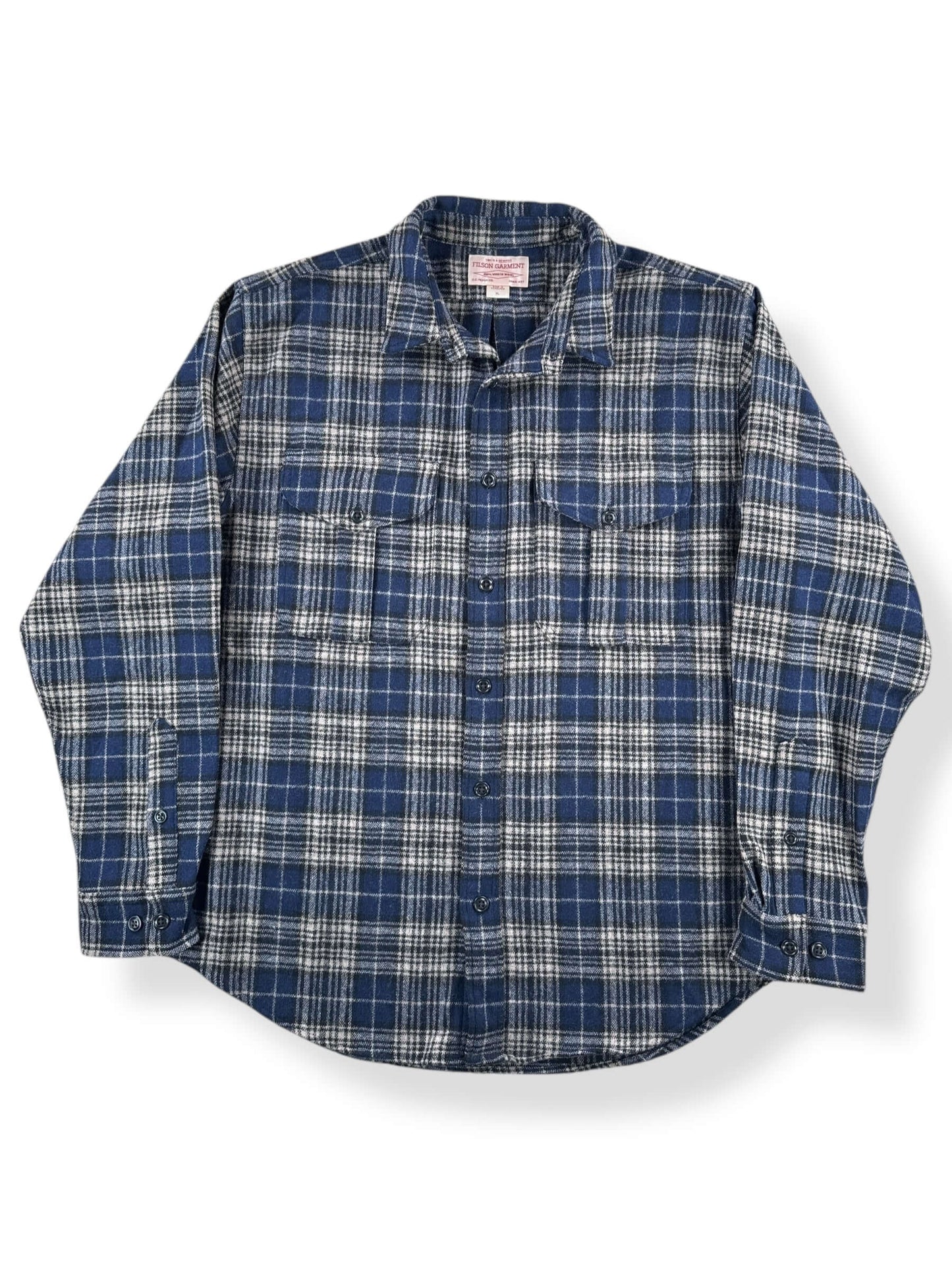 Front of Filson Flannel SZ XL