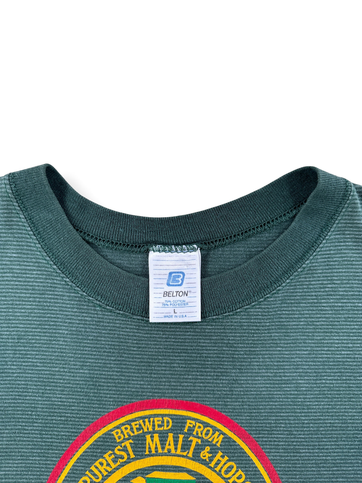 Collar on Vintage Hales Ales Washington Tee SZ L