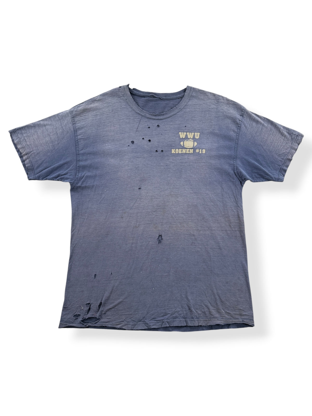 Front of Vintage WWU Super Fader Tee SZ L