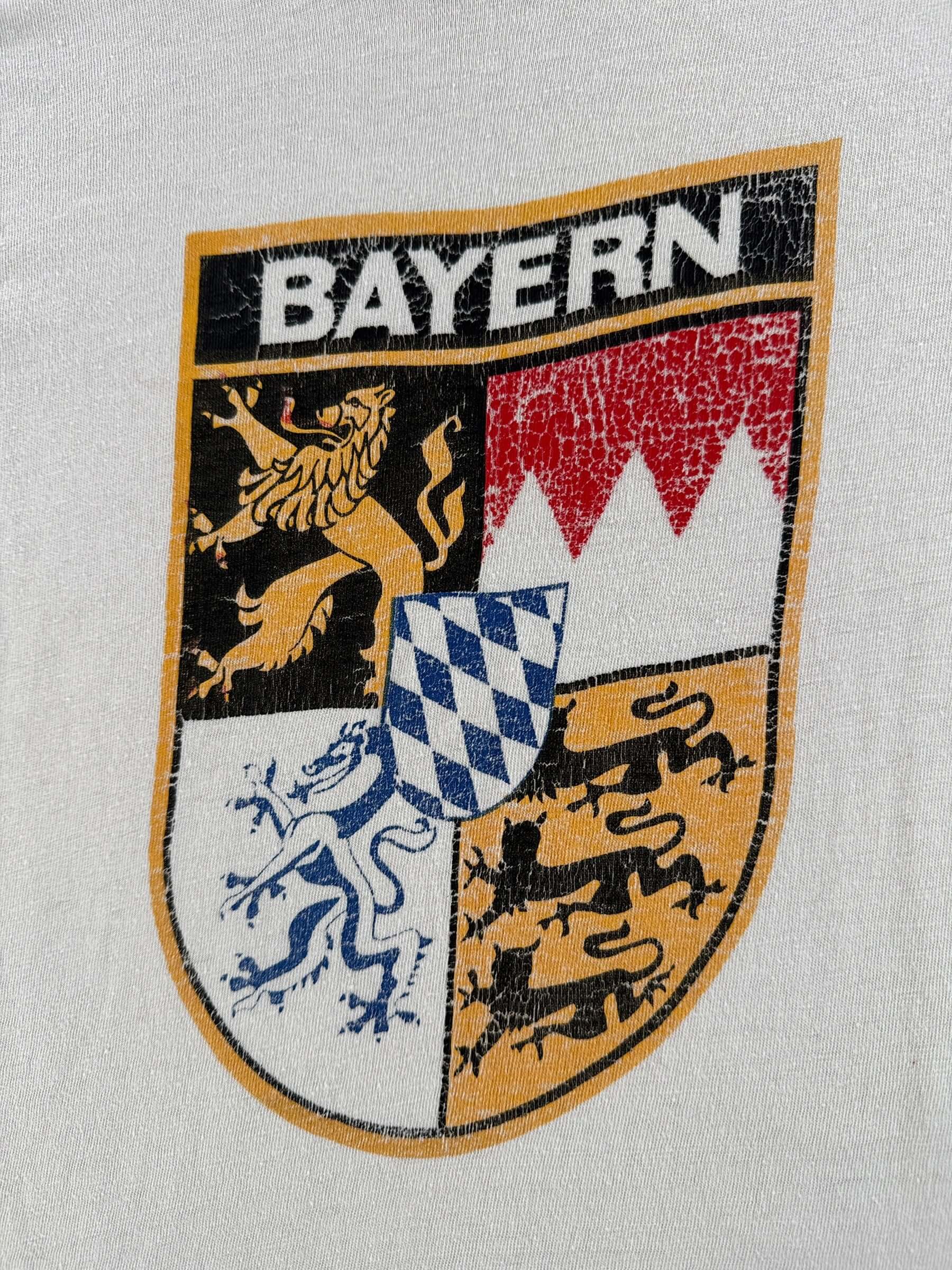 Graphic of Vintage 60s Bayern Tee SZ M (Fits S)