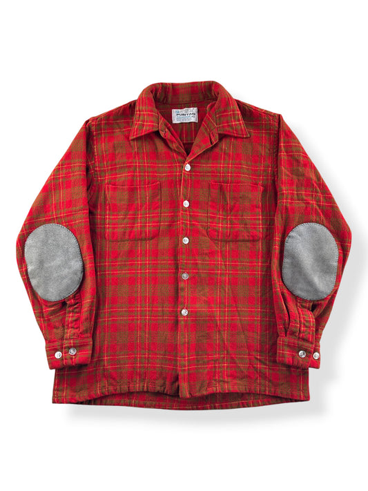 Front of Vintage 60s Puritan Wool Flannel SZ M