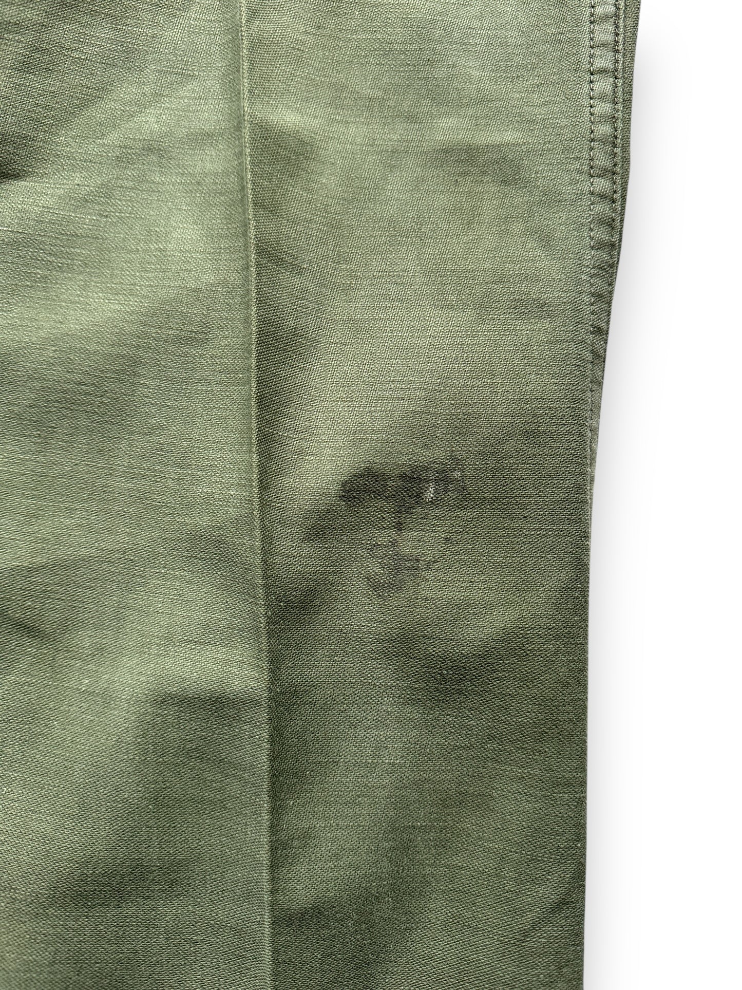 stain on Vintage Cotton Sateen OG-107's W32