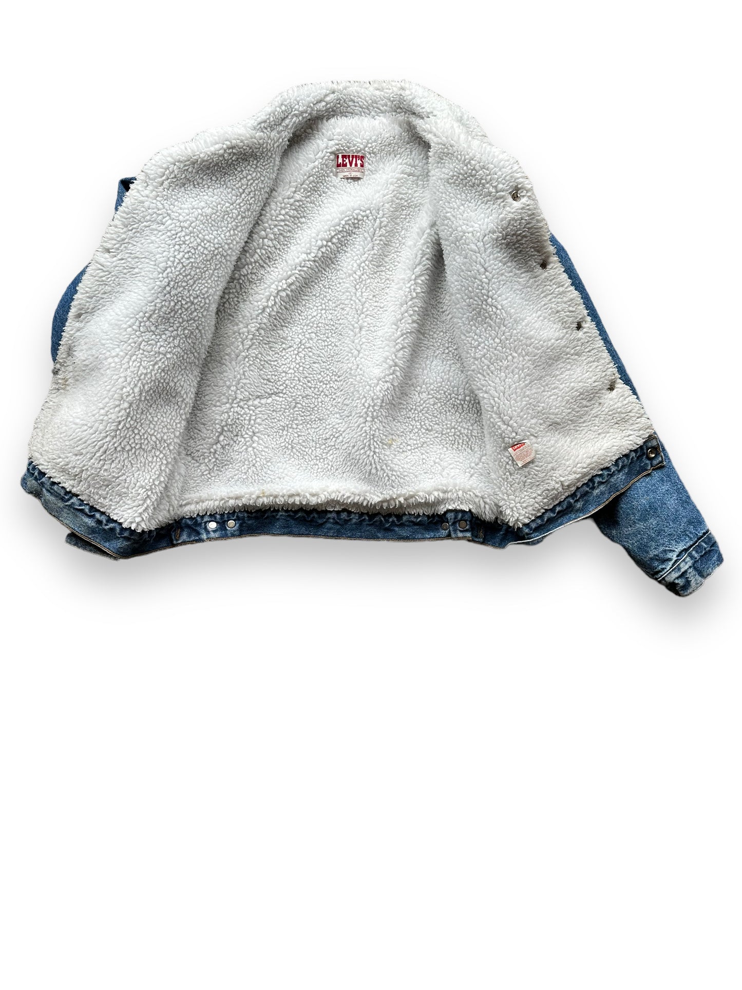 The Barn Owl Vintage Levis Sherpa Type III Denim Jacket