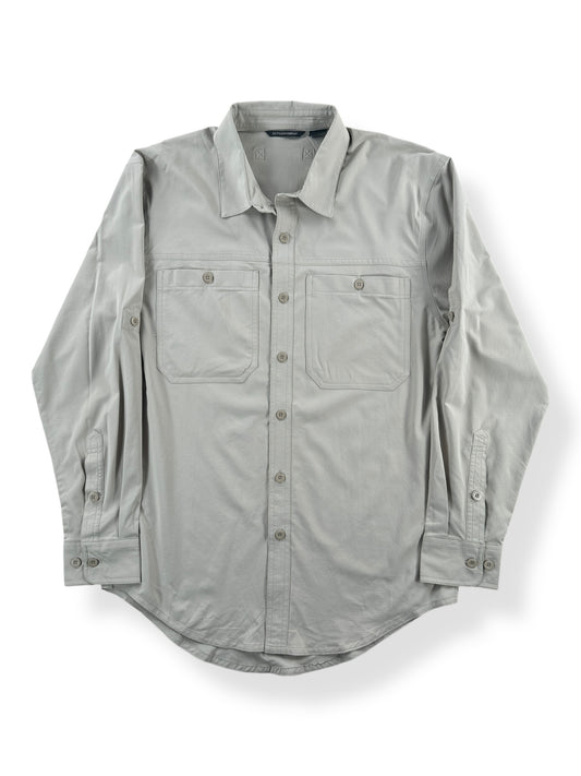 Front of CC Filson Ultralight Sand Bar Long Sleeve Shirt SZ XS