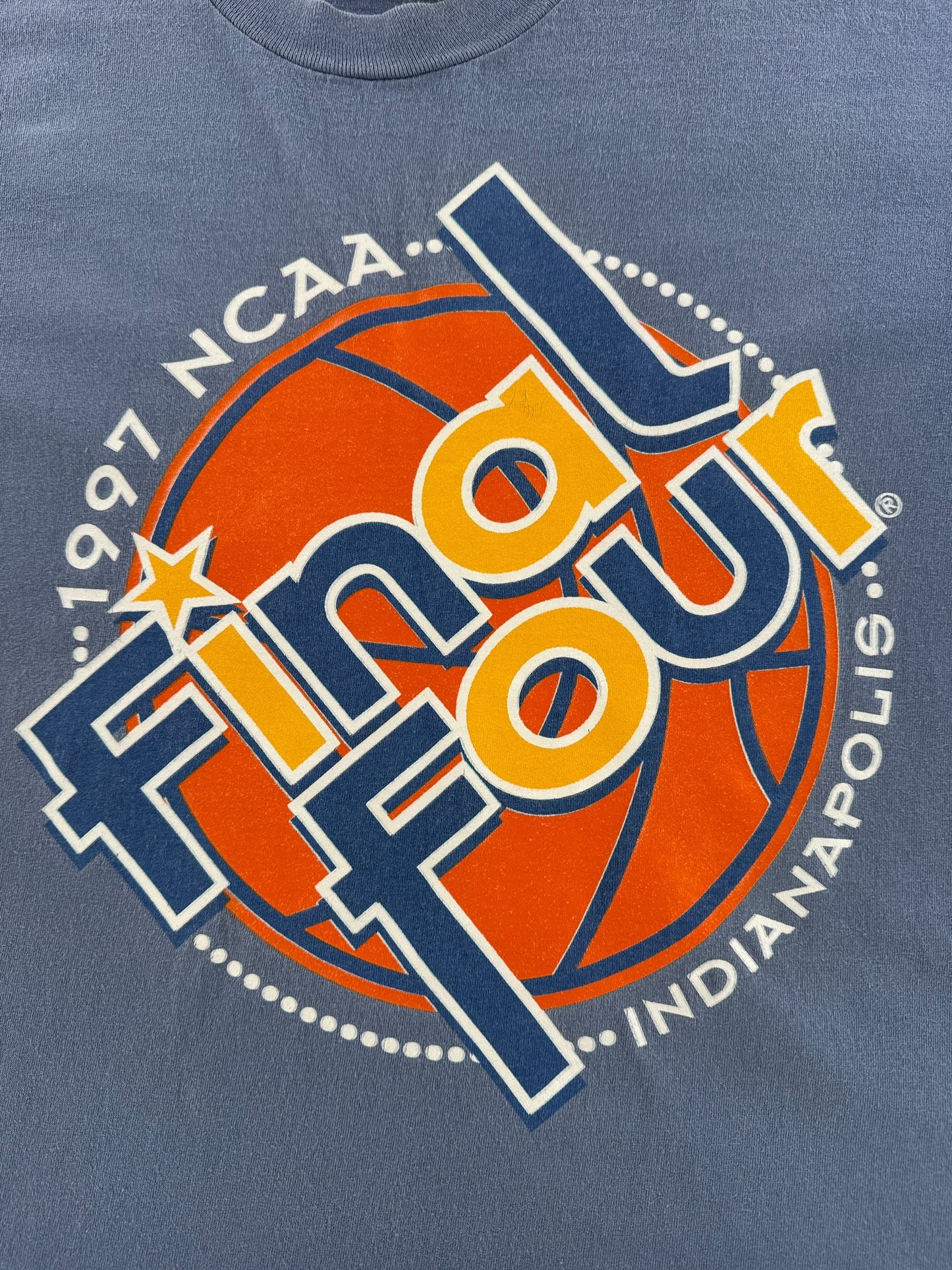 Graphic of Vintage 1997 NCAA Final Four Tee SZ XL