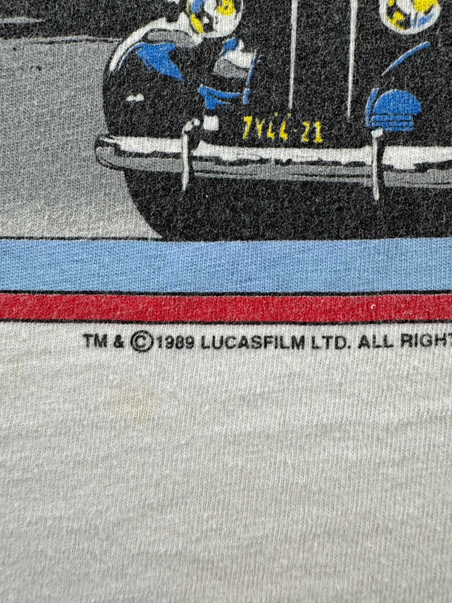 Trademark on Vintage Indiana Jones Last Crusade Tee SZ L (Fits M)