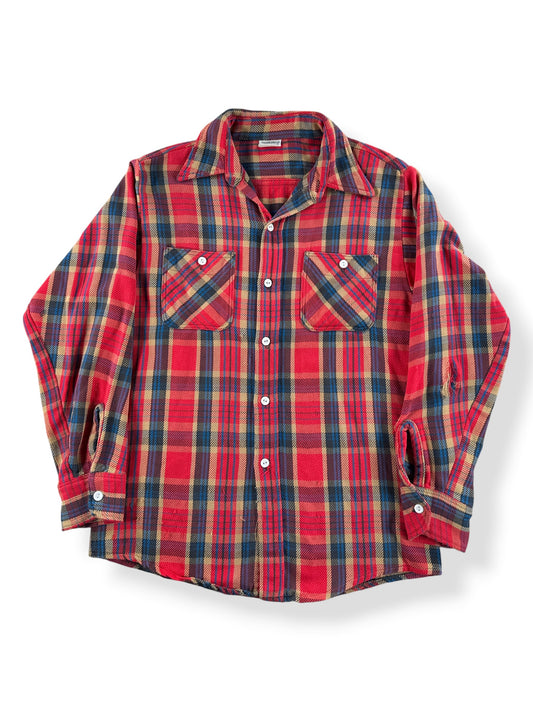 Front of Vintage Ely Cotton Flannel SZ S/M