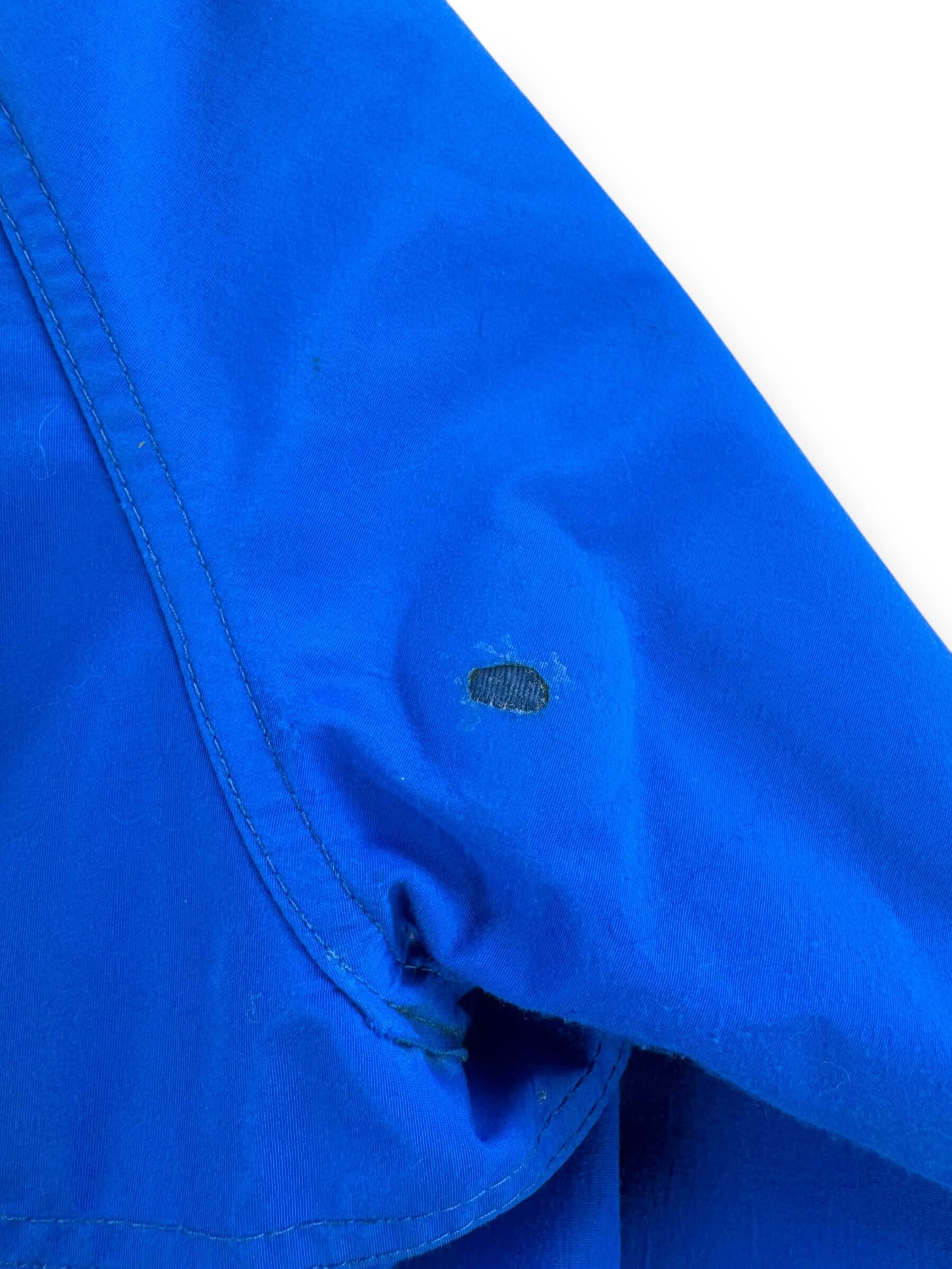 Hole on Vintage Ladies REI Blue Jacket SZ L